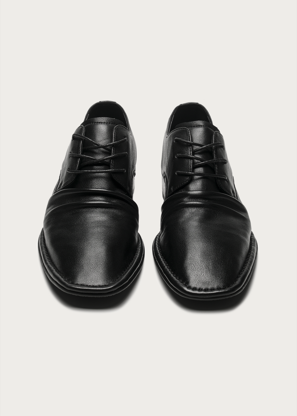 Wrinkle Derby Shoes