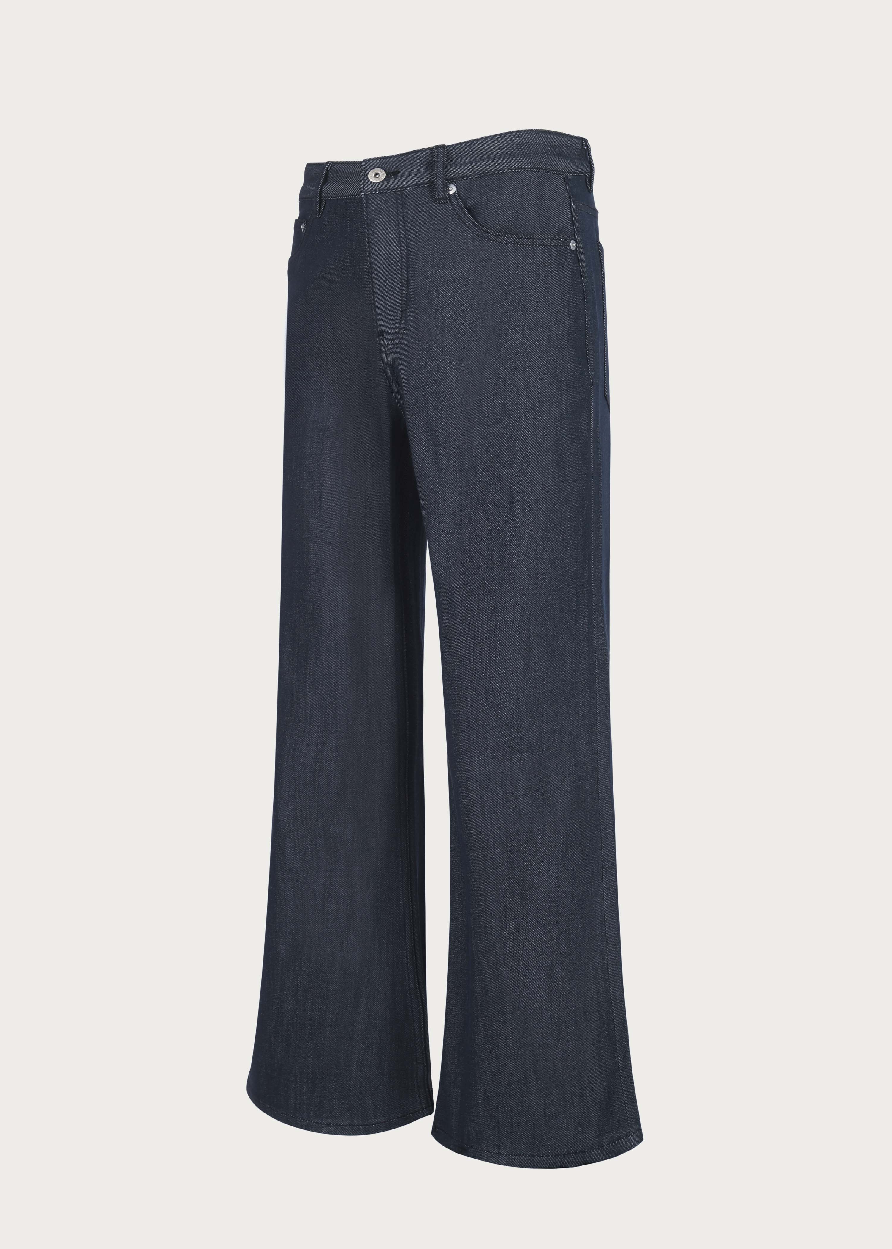 Retro Raw Denim Bootcut Jeans