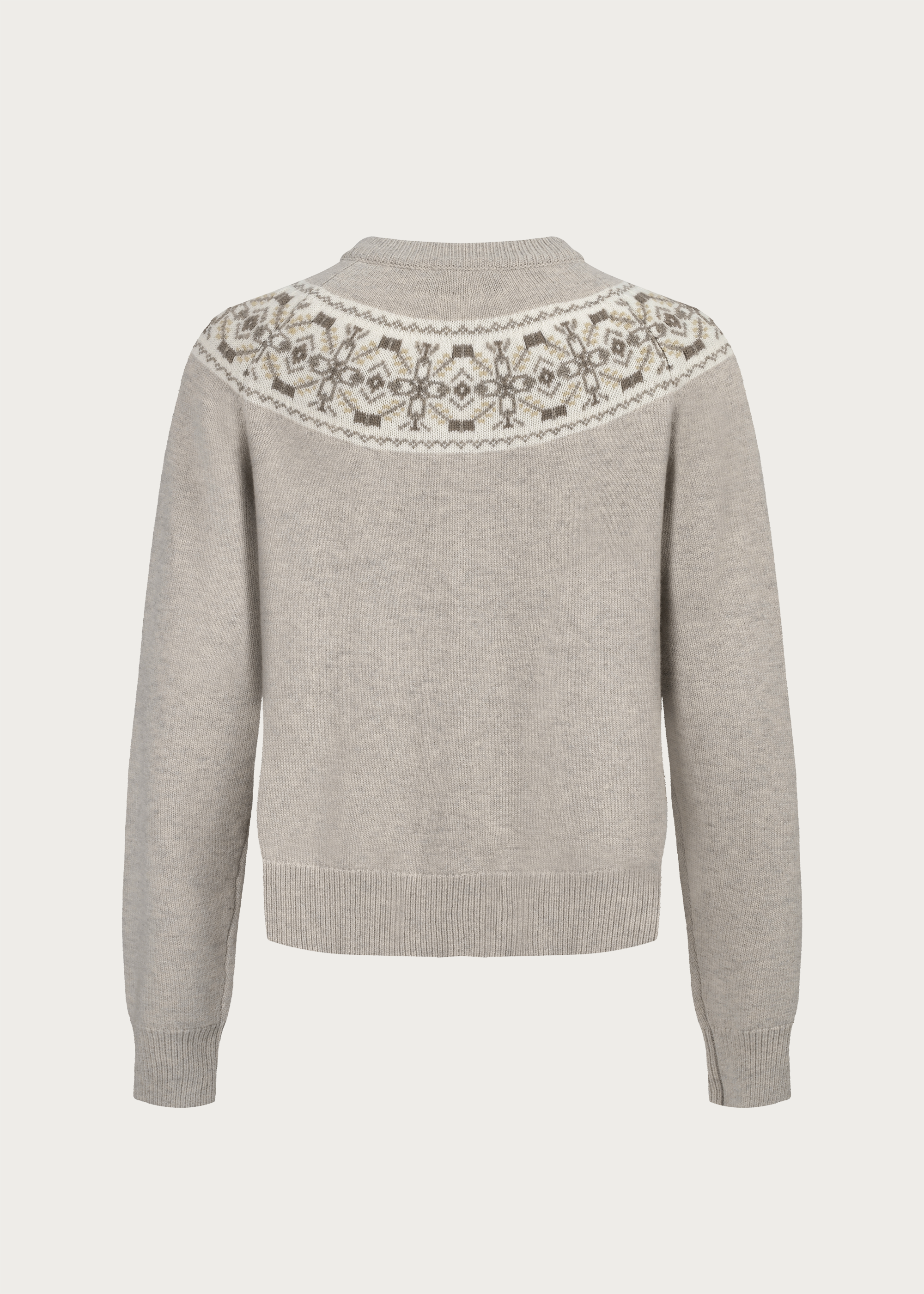 Fair Isle Jacquard Wool-Blend Cardigan