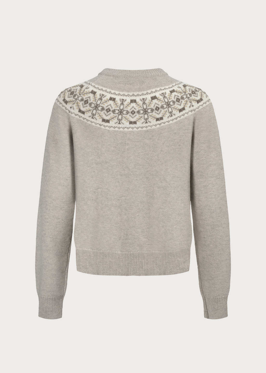Fair Isle Jacquard Wool-Blend Cardigan