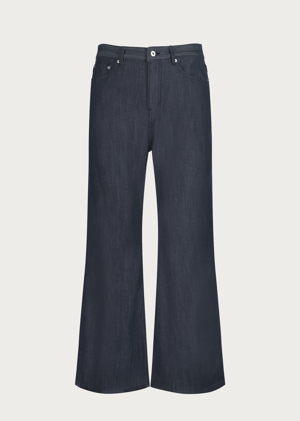 Retro Raw Denim Bootcut Jeans