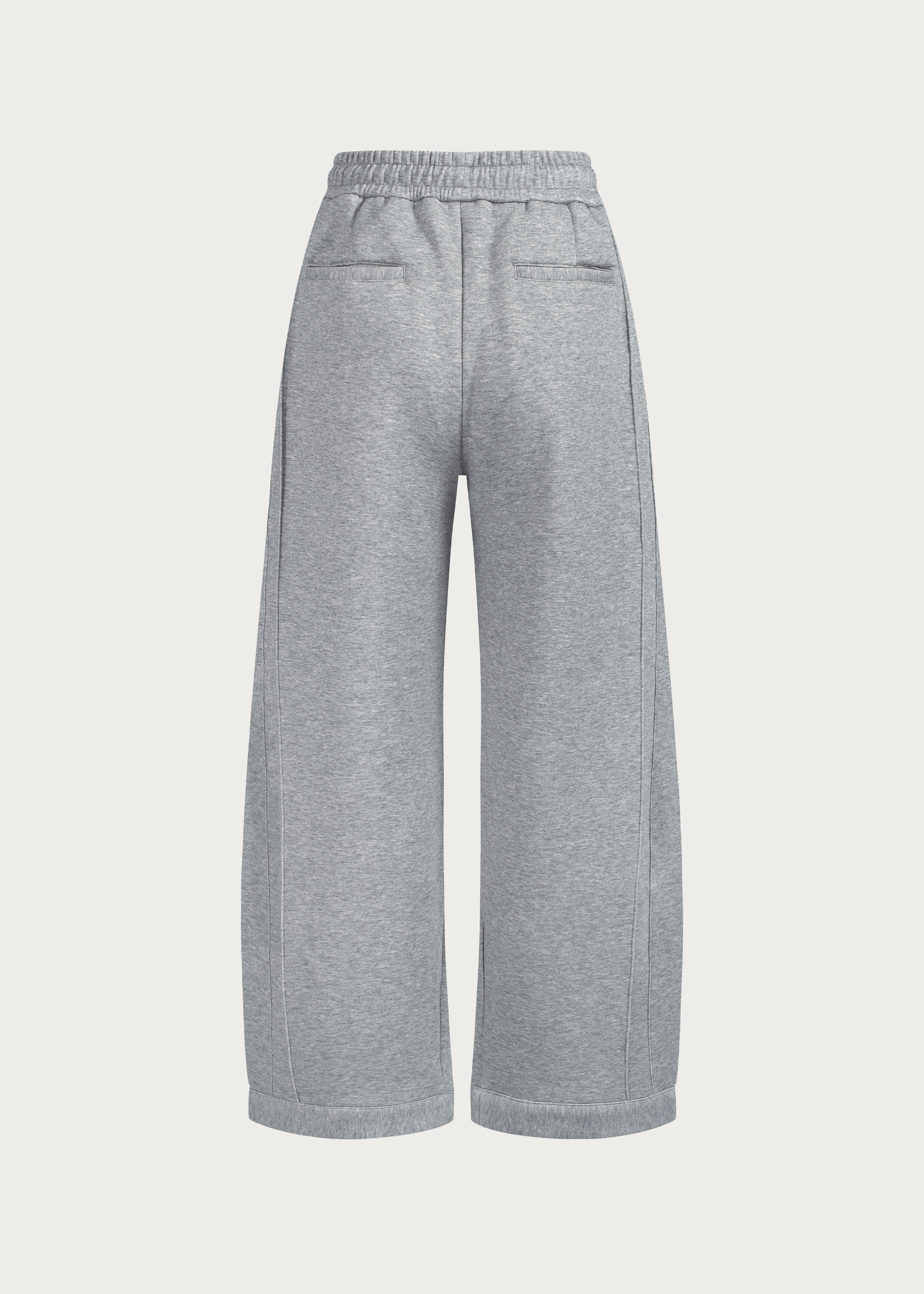 3D-Cut Casual Sweatpants Grey