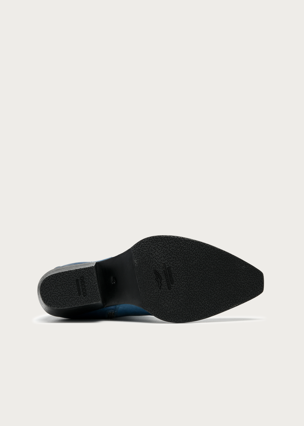 Ashen II Leather Boots Blue