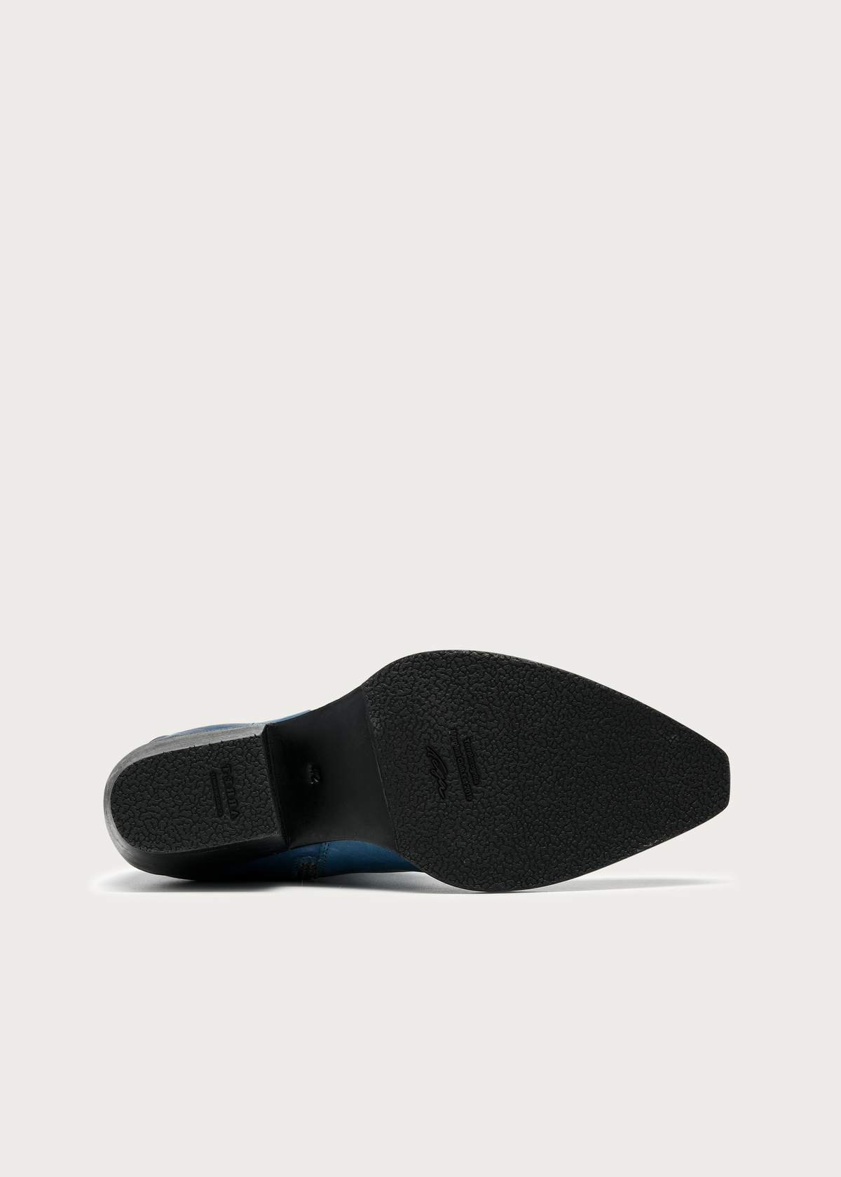 Ashen II Leather Boots Blue