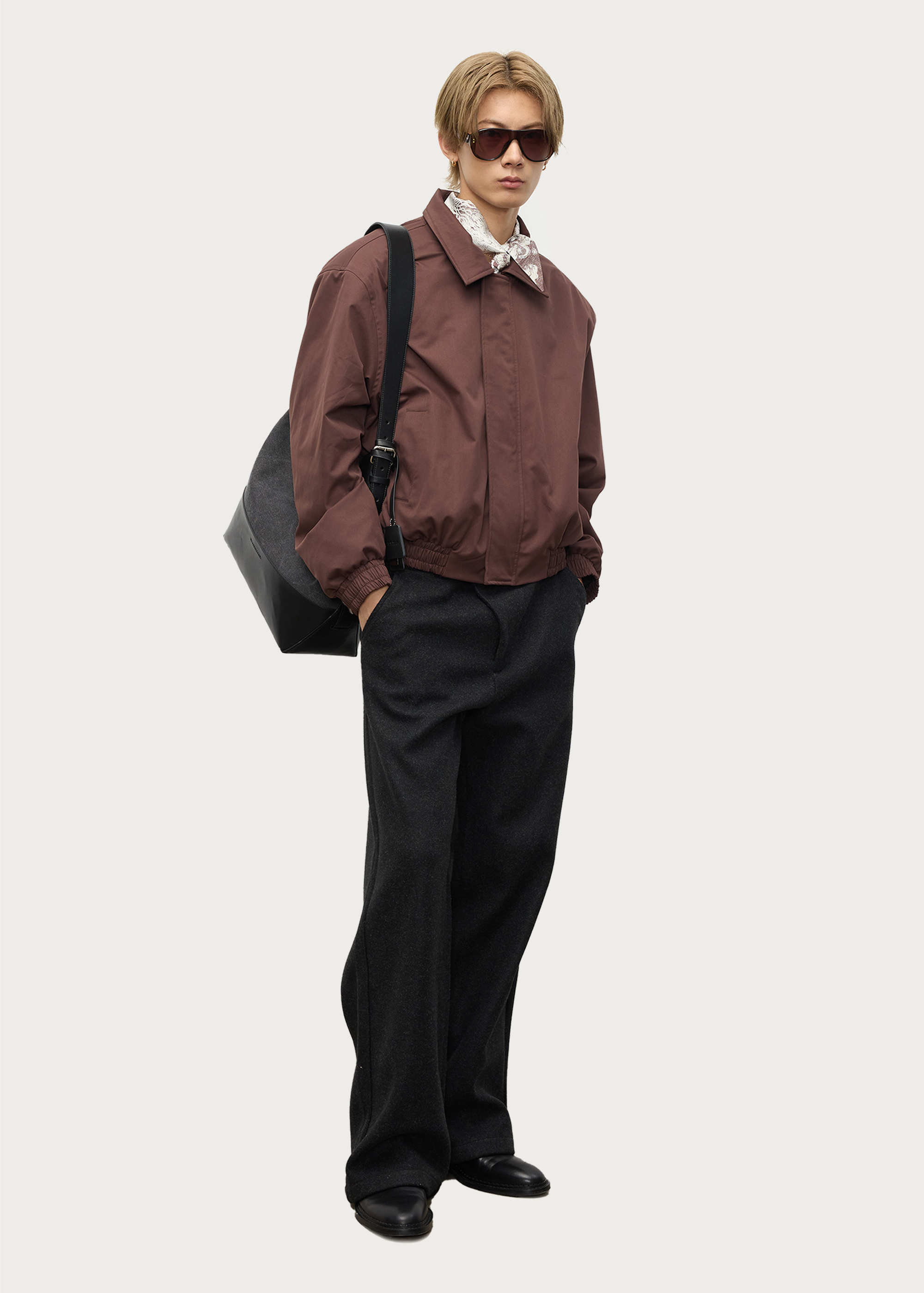 90% White Duck Down Lightweight Warm Jacket Brown