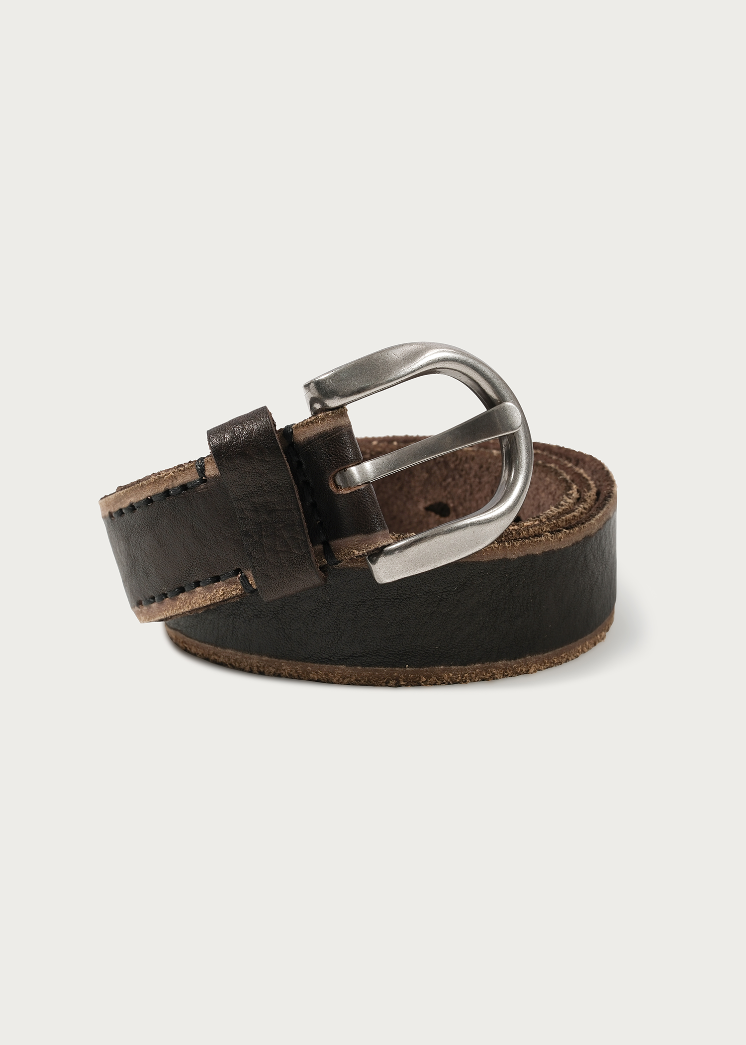 TERRA Hand-Rubbed Cowhide Belt