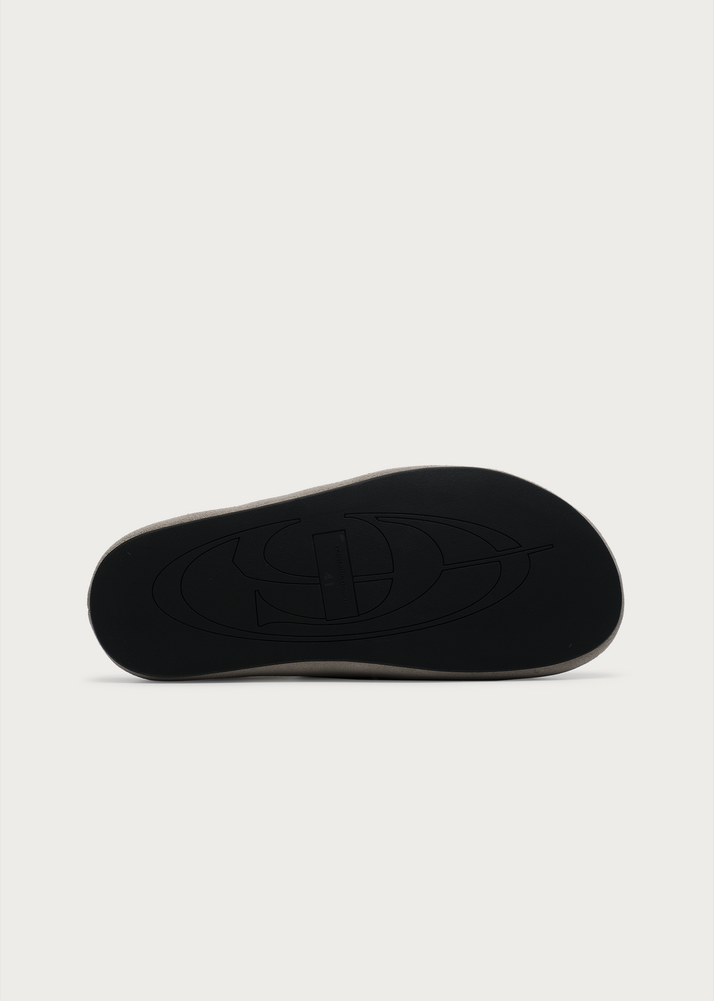 Cloud-Feel Suede Clogs Light Gray
