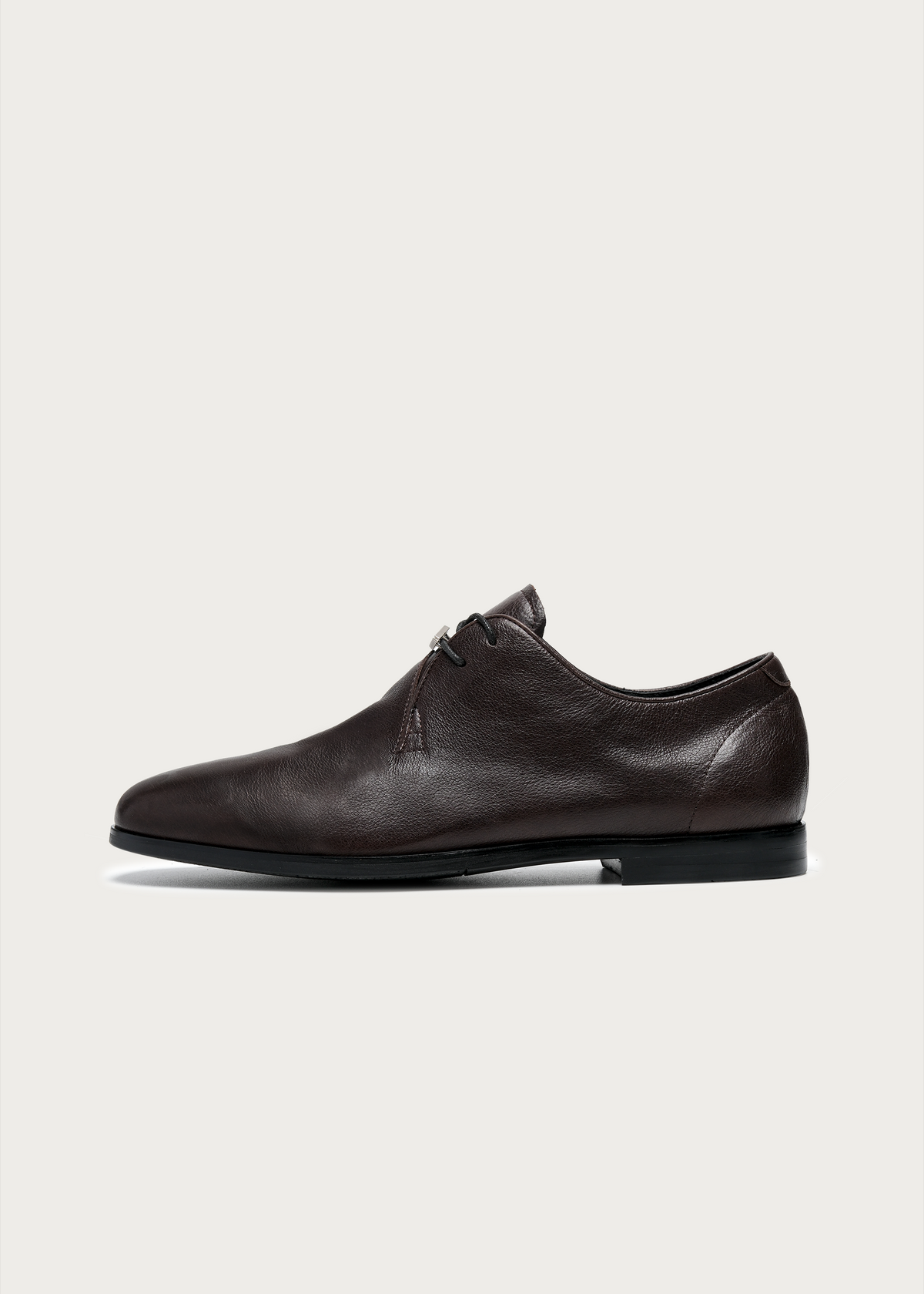Varen Tumbled Waxed Leather Derby Shoes