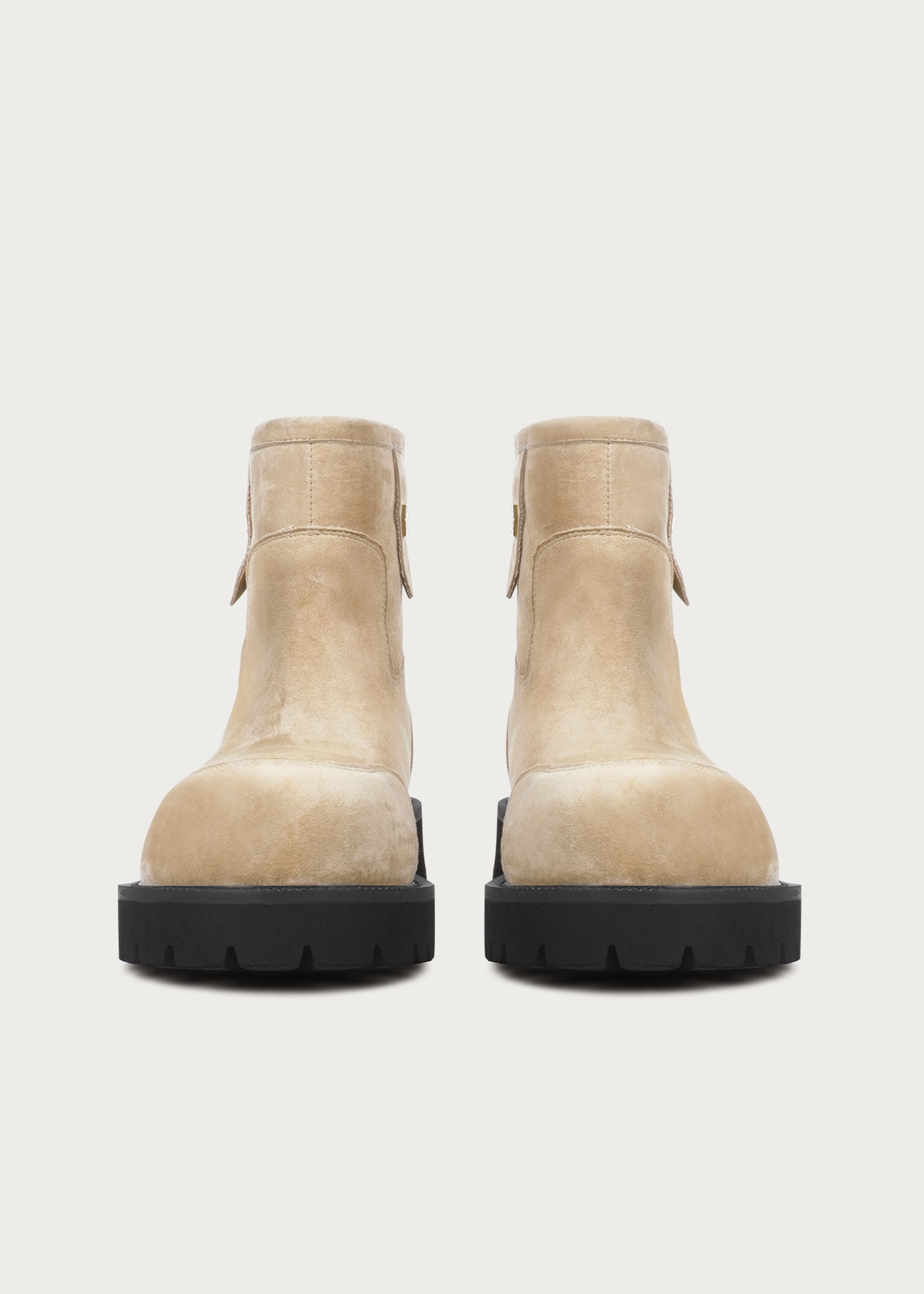 Snow boots Fleece Mid-top Light cream-brown