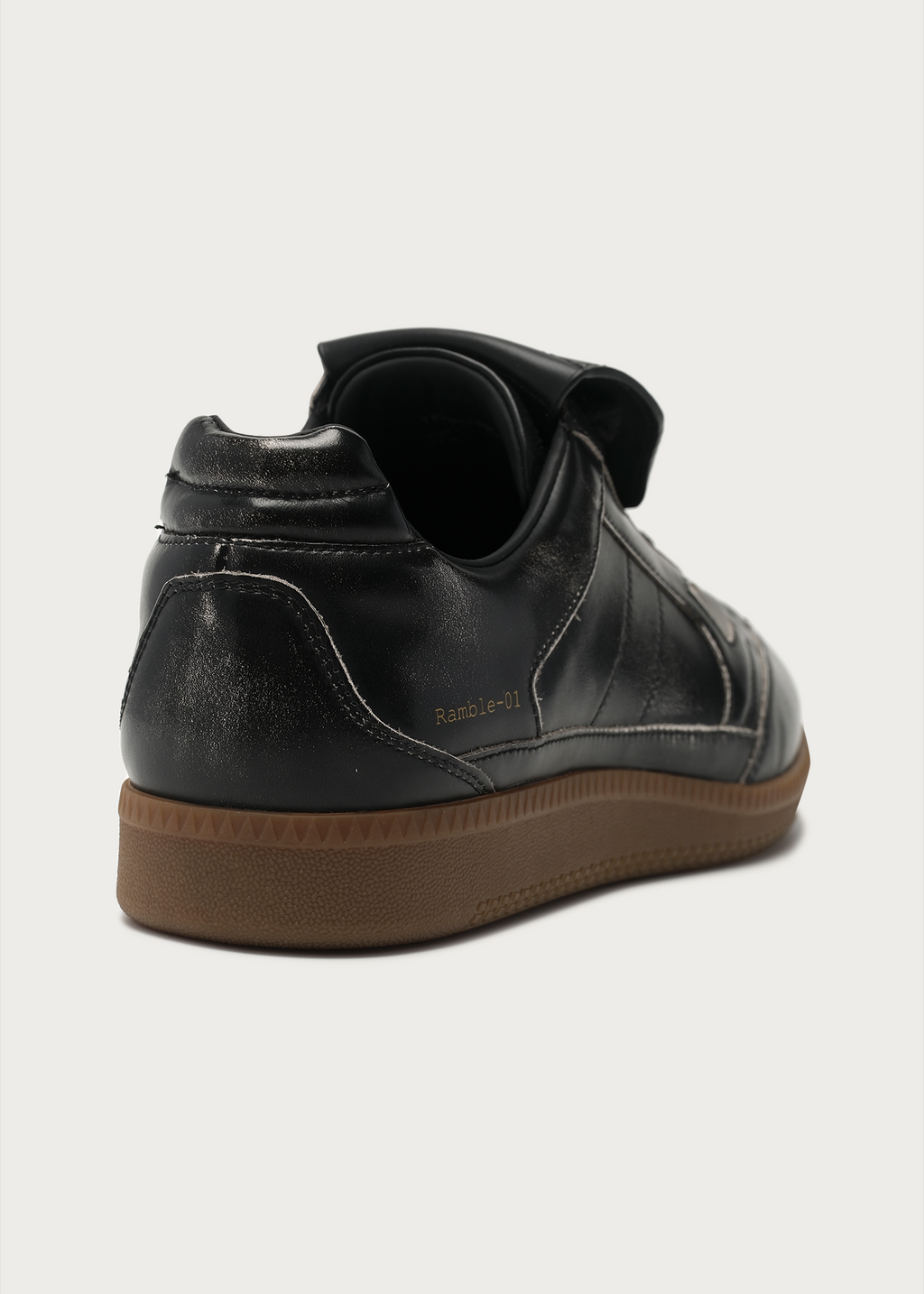 Ramble Sneakers Textured Distressed black