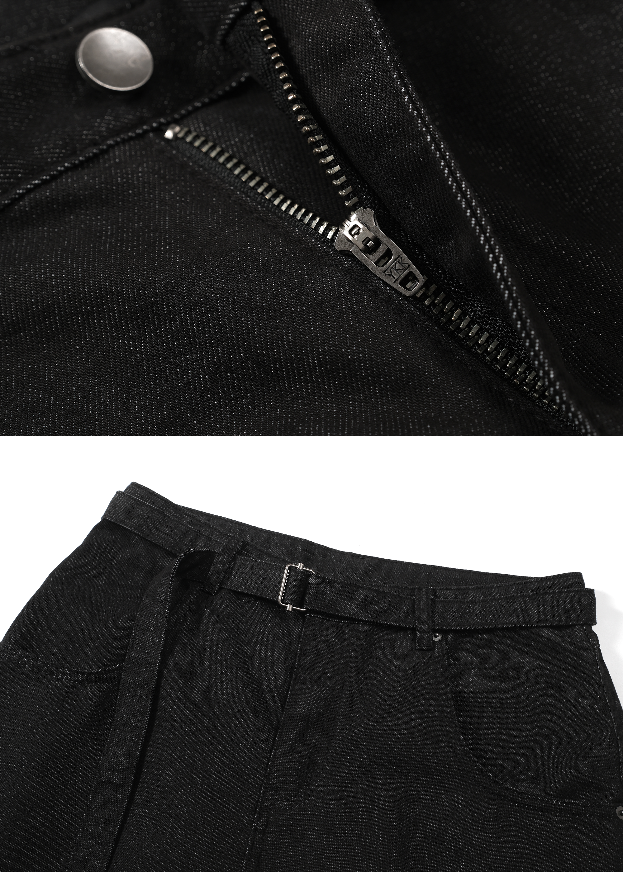 Jeans with Adjustable Waistband