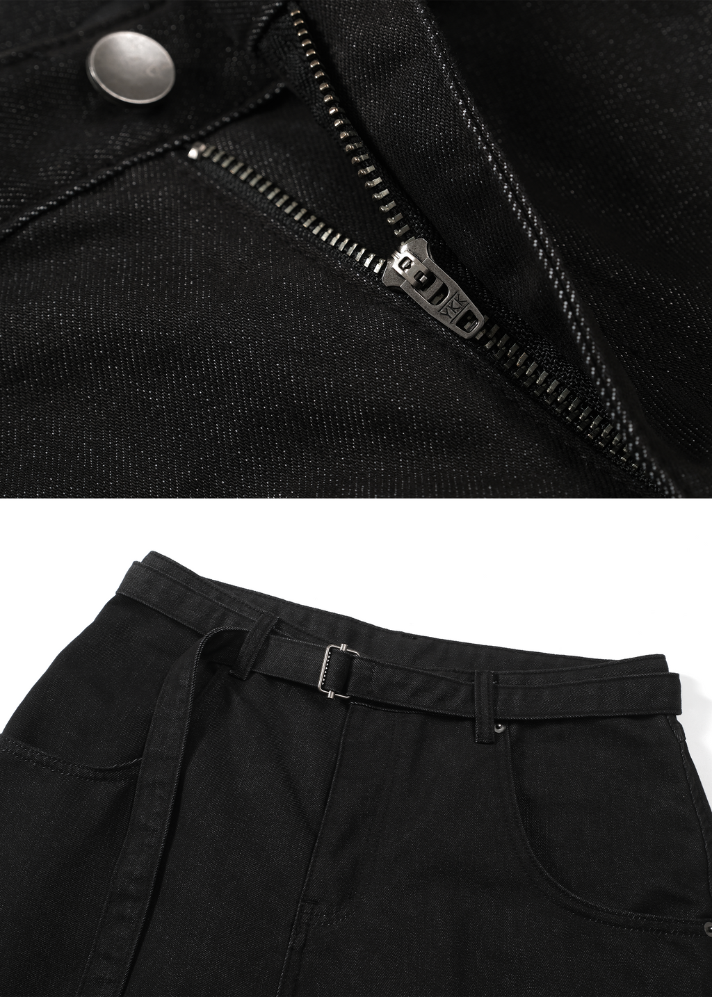 Adjustable-Waistband Jeans
