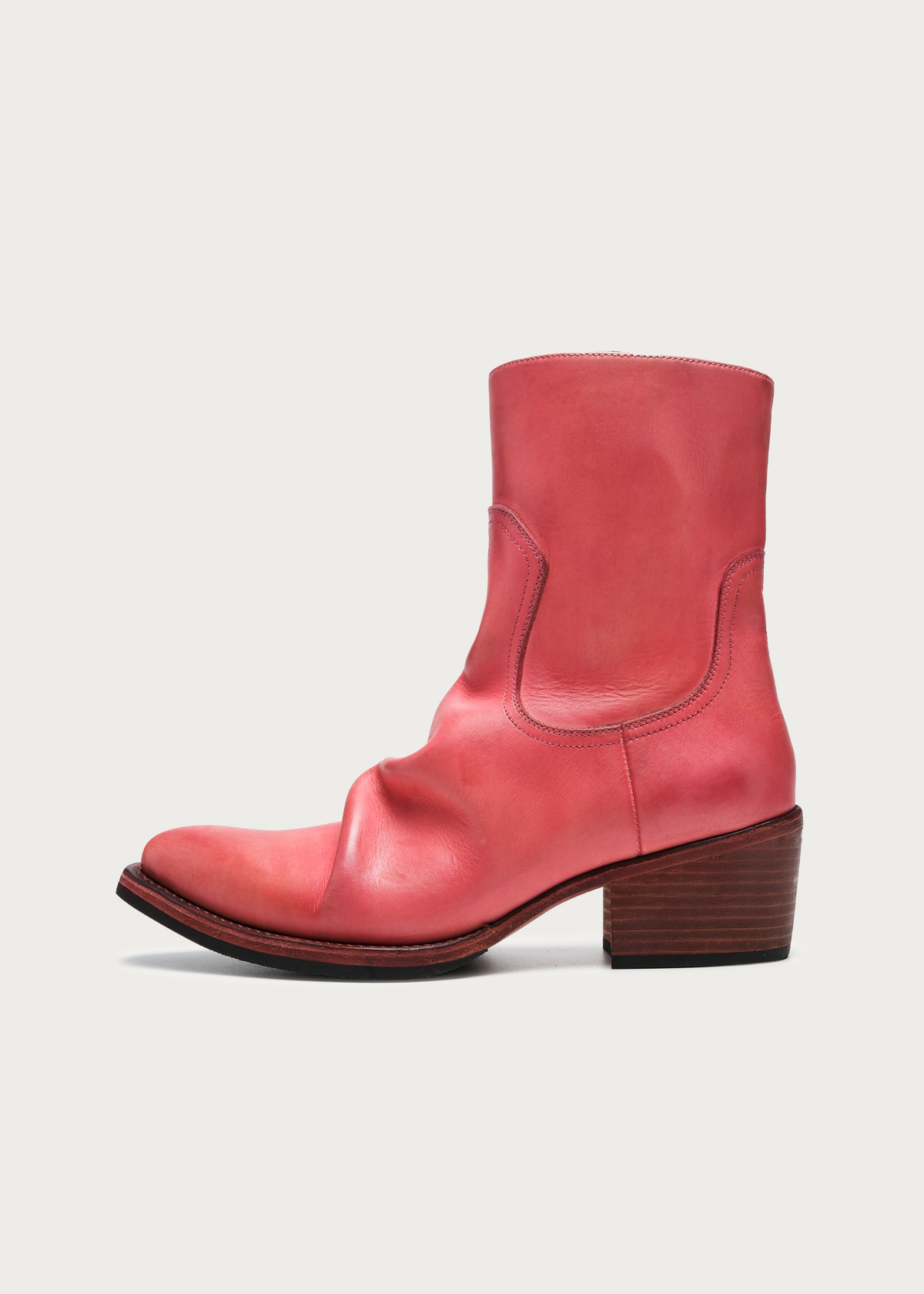 Roux Leather Ankle Boots