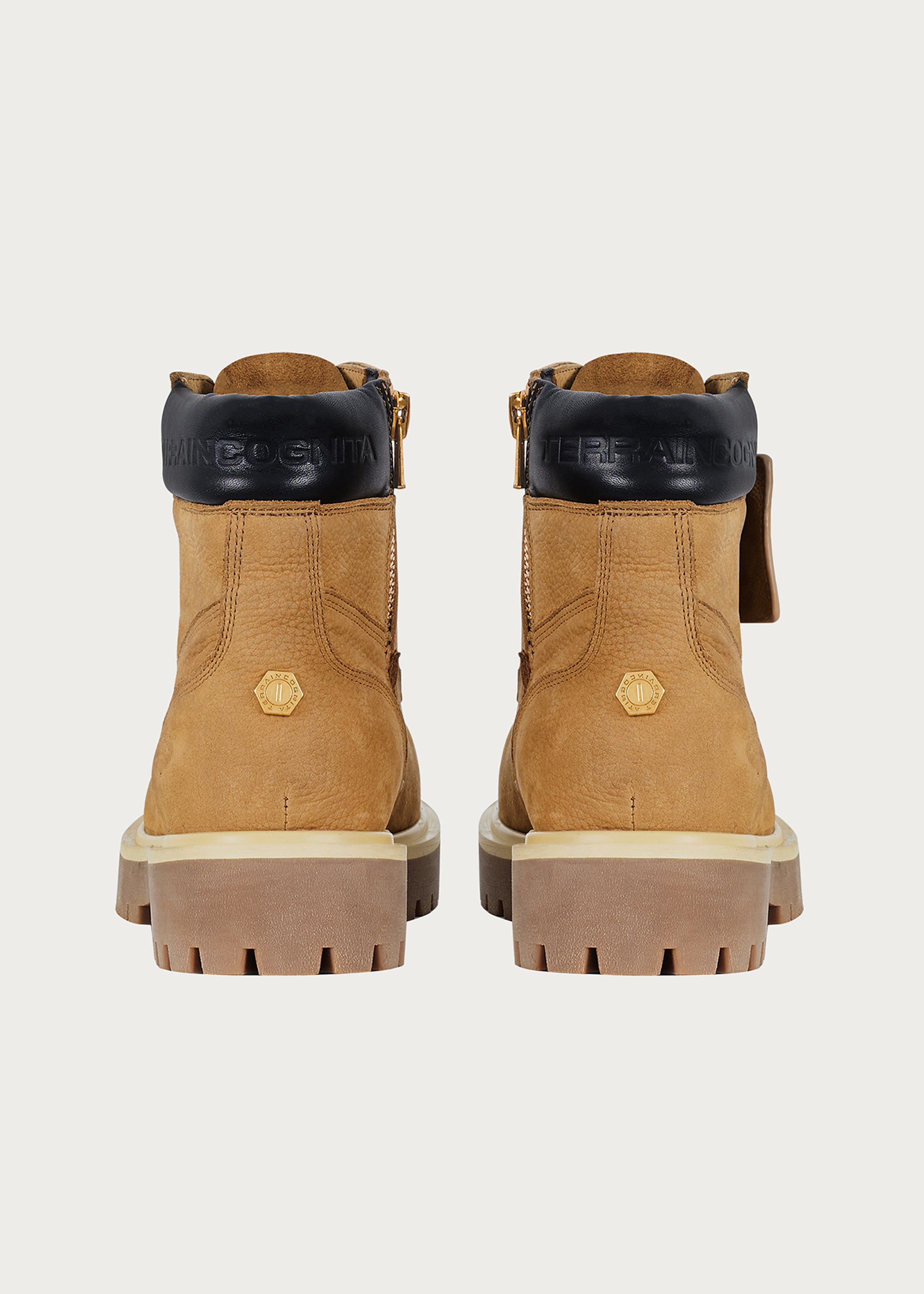 Workwear Cowhide boots Khaki