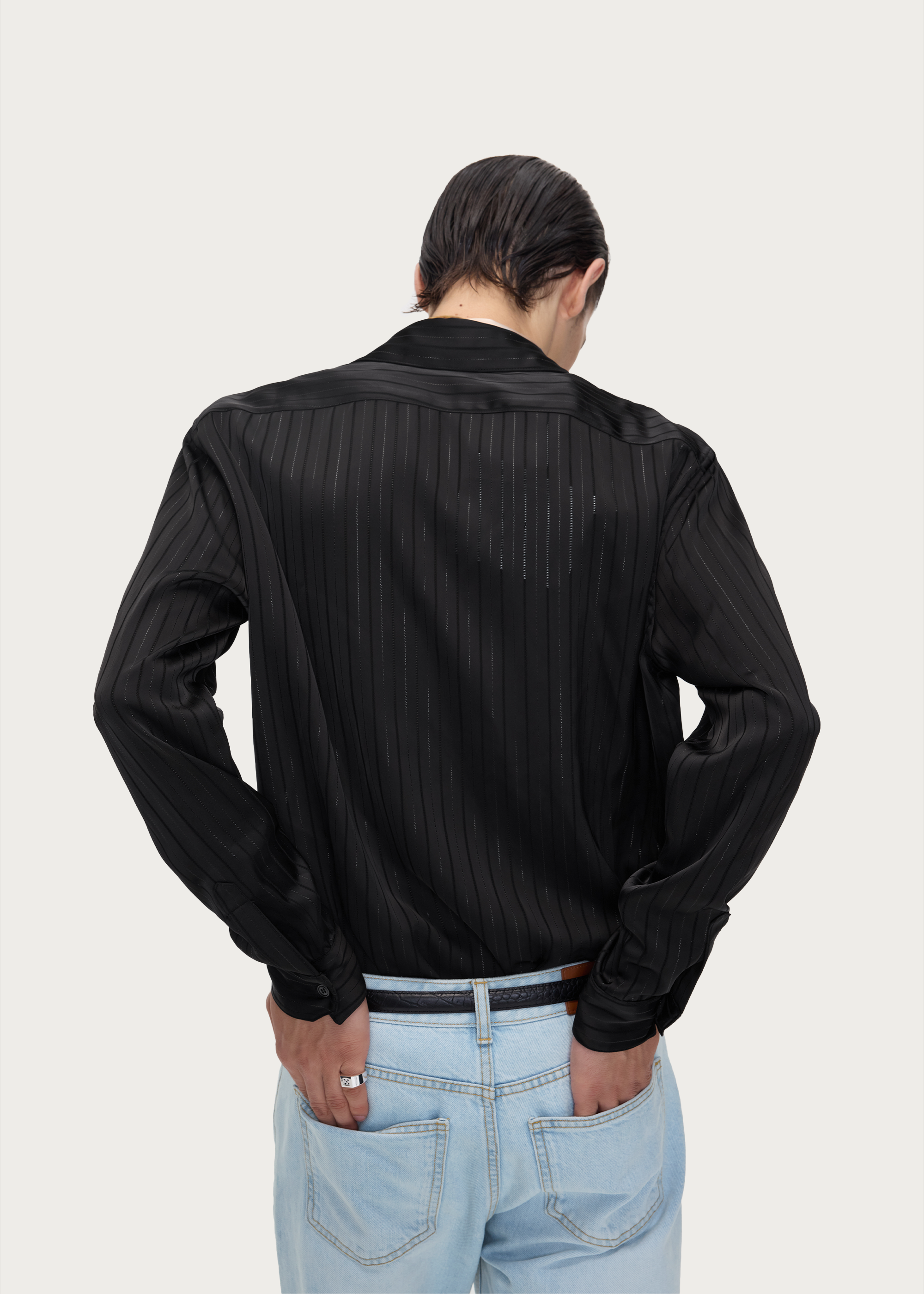 Silver-striped Shirt