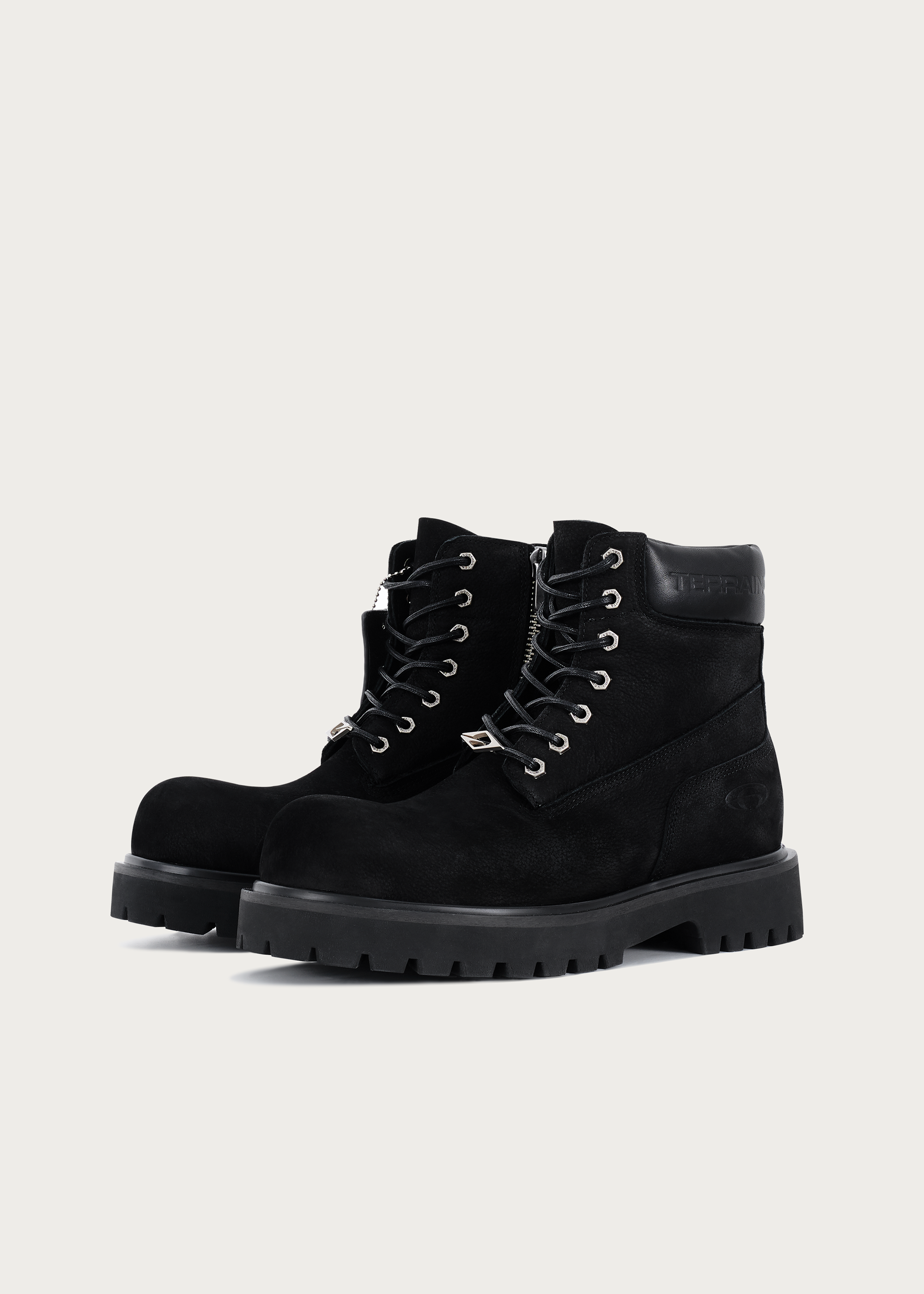 Workwear Cowhide boots Black