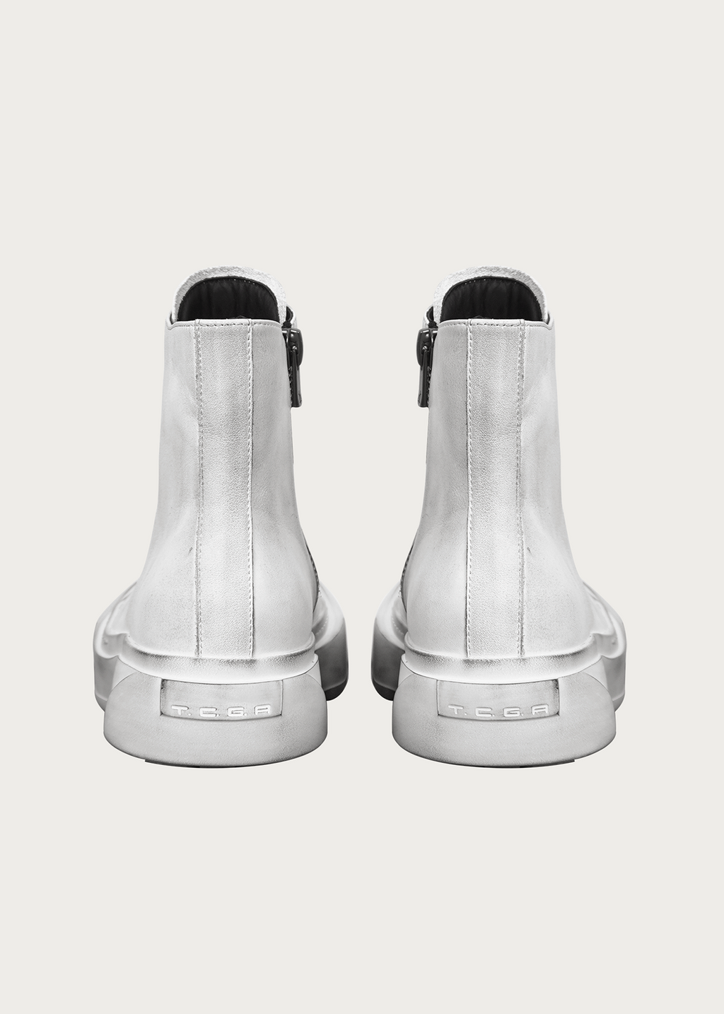 Lake Moon Skateboard Shoes Dirty White