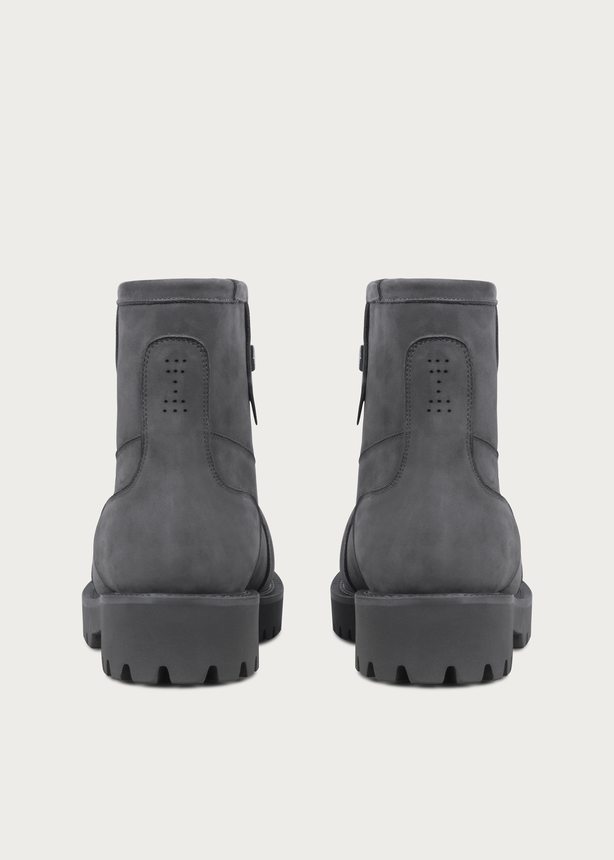 Snow boots Fleece Mid-top Misty gray