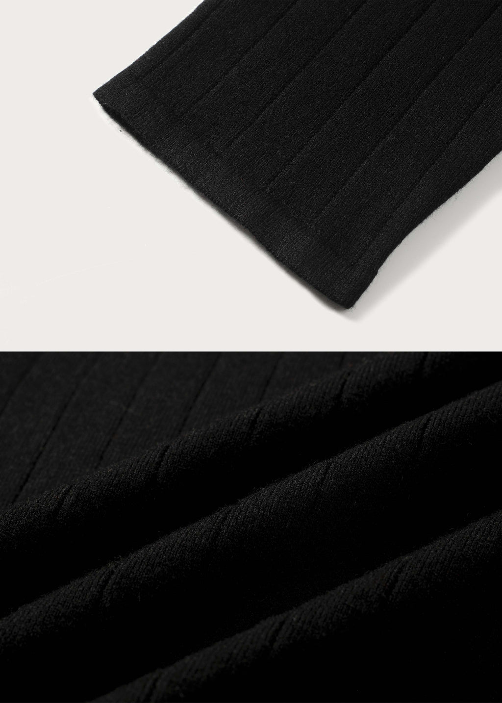 Half-placket long-sleeve knit polo shirt