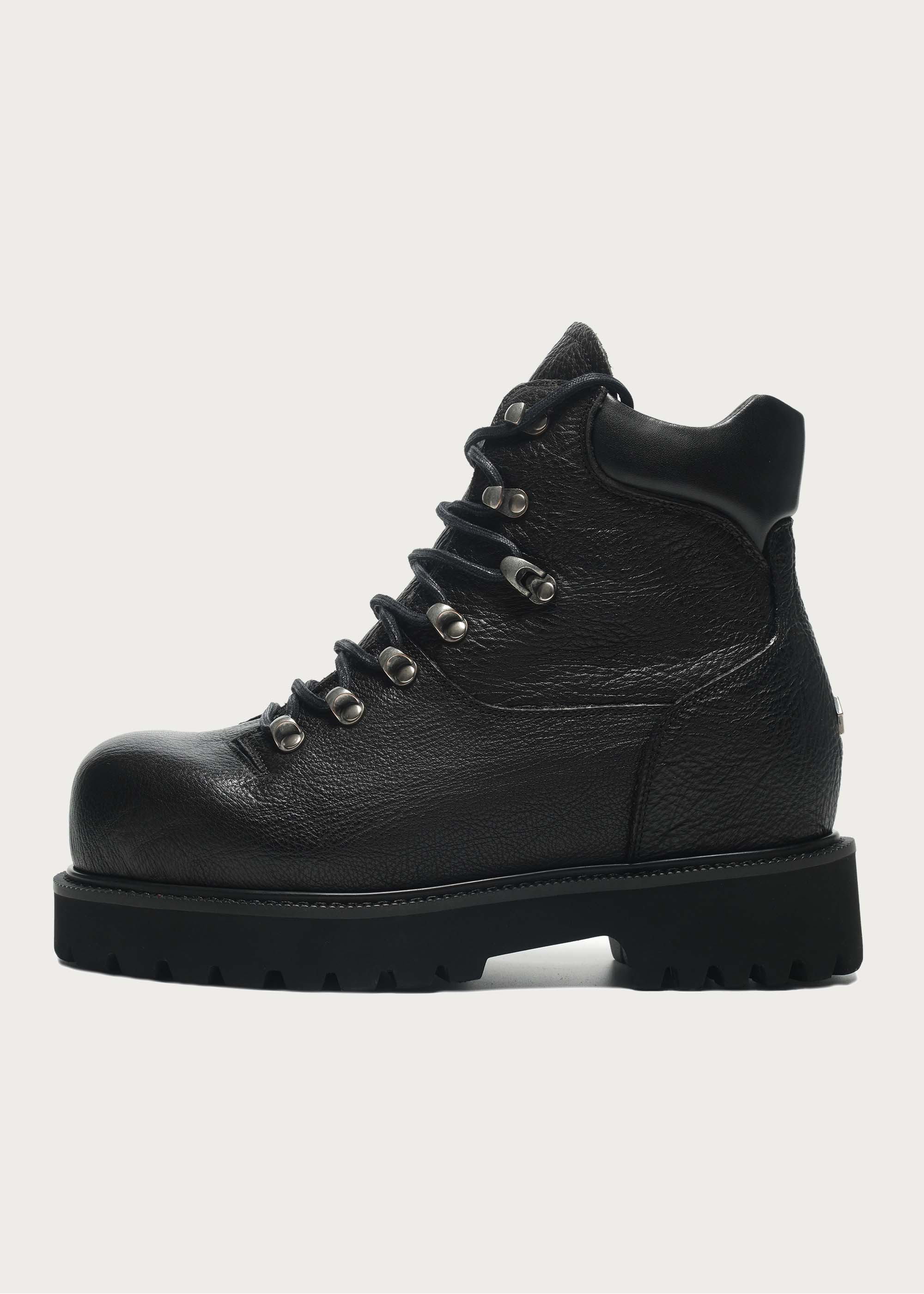 Hiking Work Style Fashion boots Black
