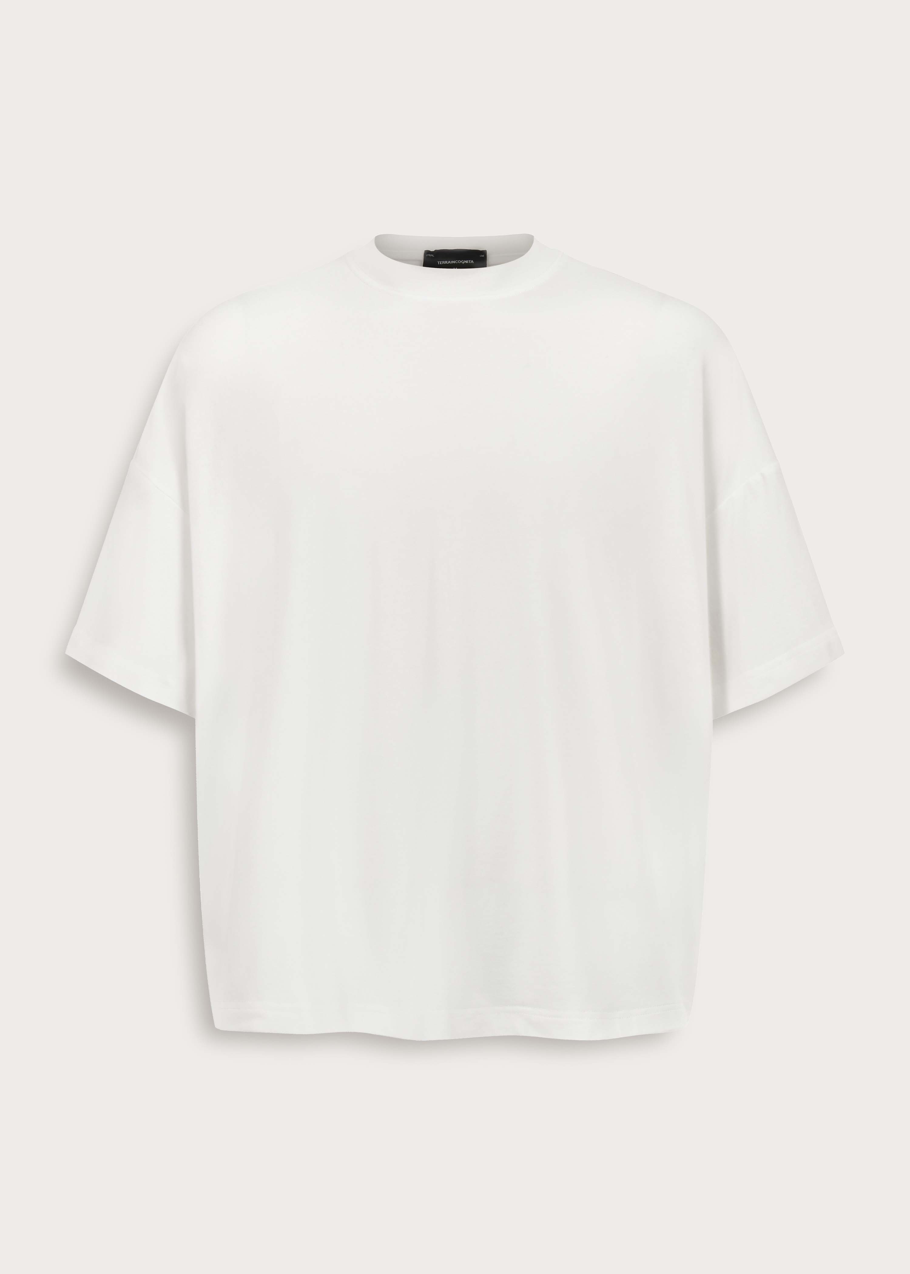 Basic Relaxed-Fit Short-Sleeve T-Shirt White
