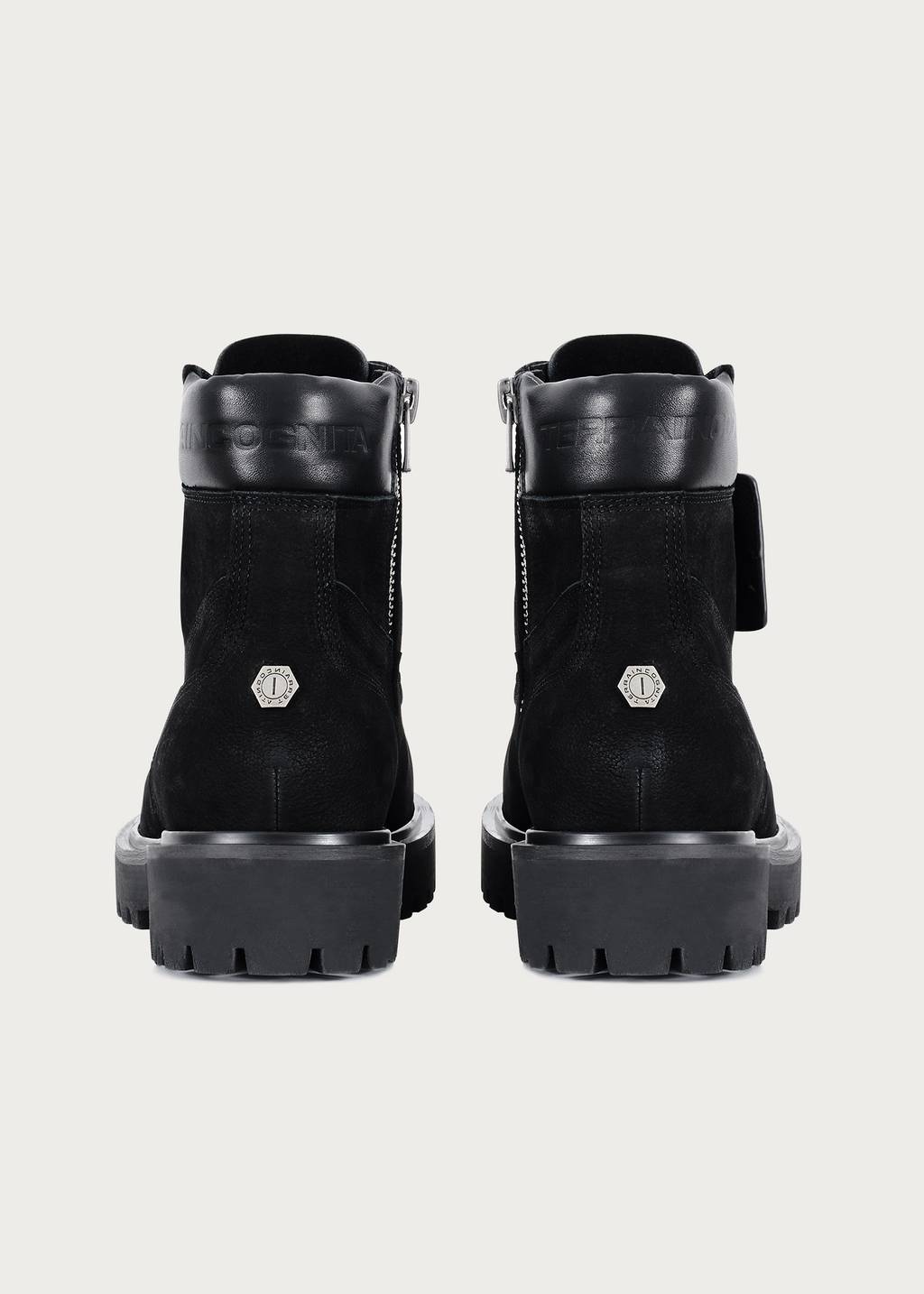 Cowhide Workwear Boots Black product detail
