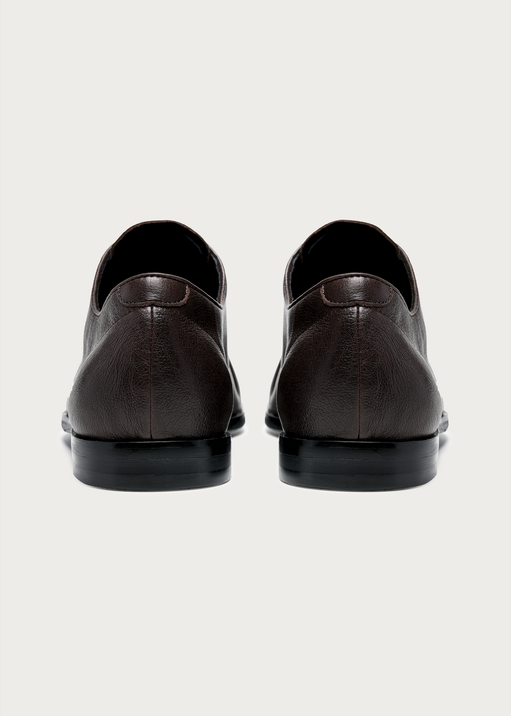 Varen Tumbled Waxed Leather Derby Shoes
