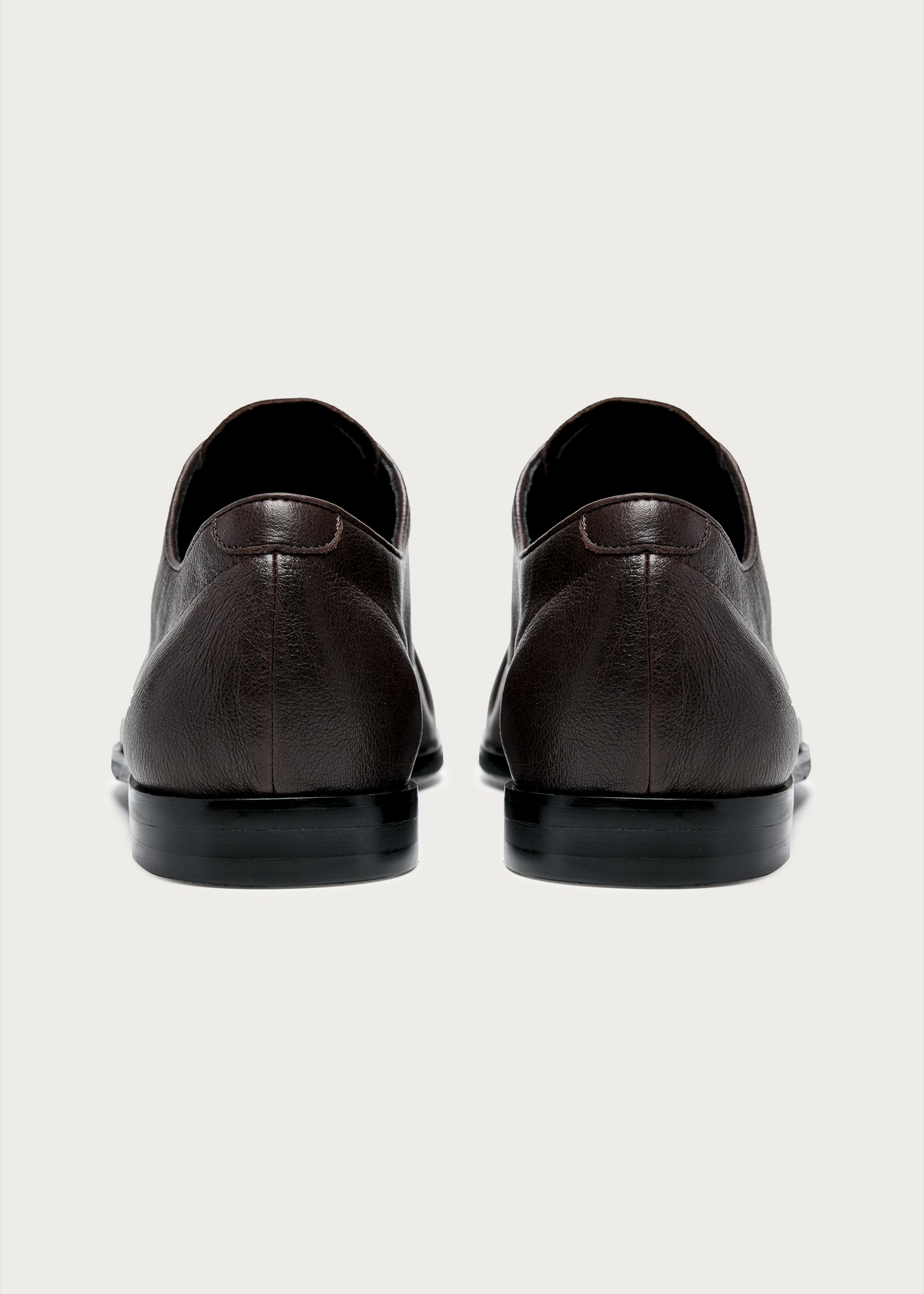 Varen Tumbled Waxed Leather Derby Shoes