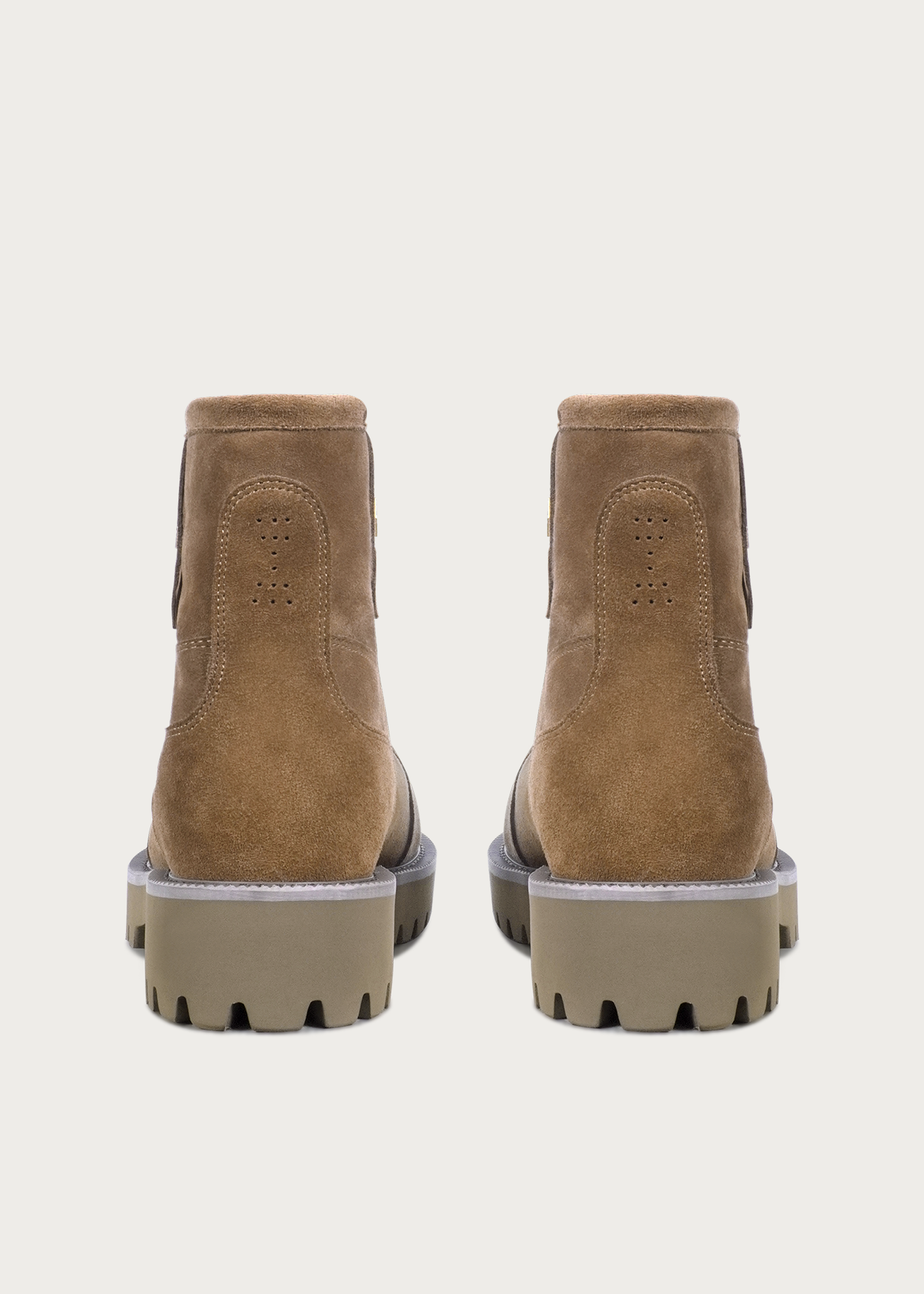 Snow boots Fleece Mid-top Light coffee-brown