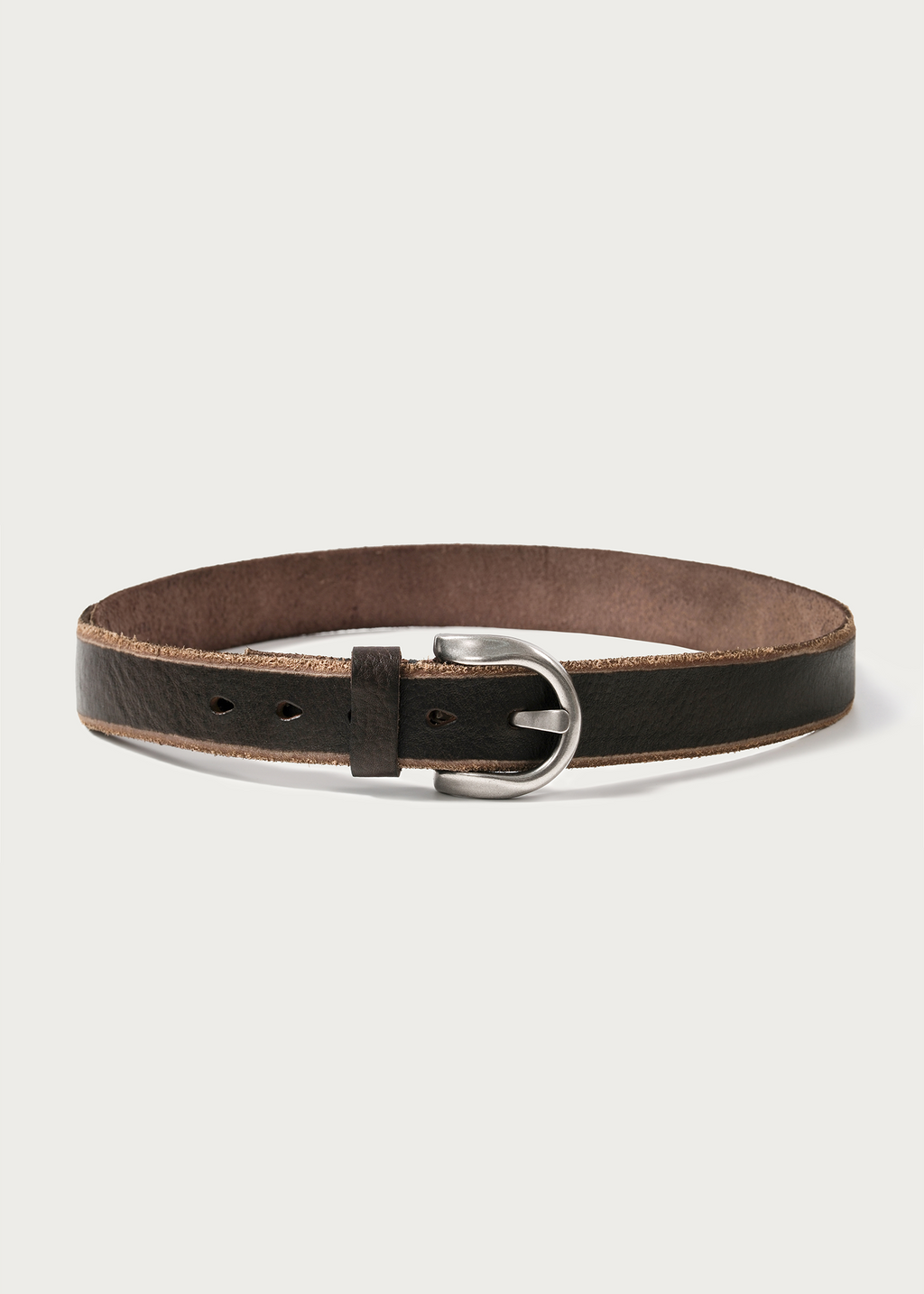 Hand-Rubbed Cowhide Belt