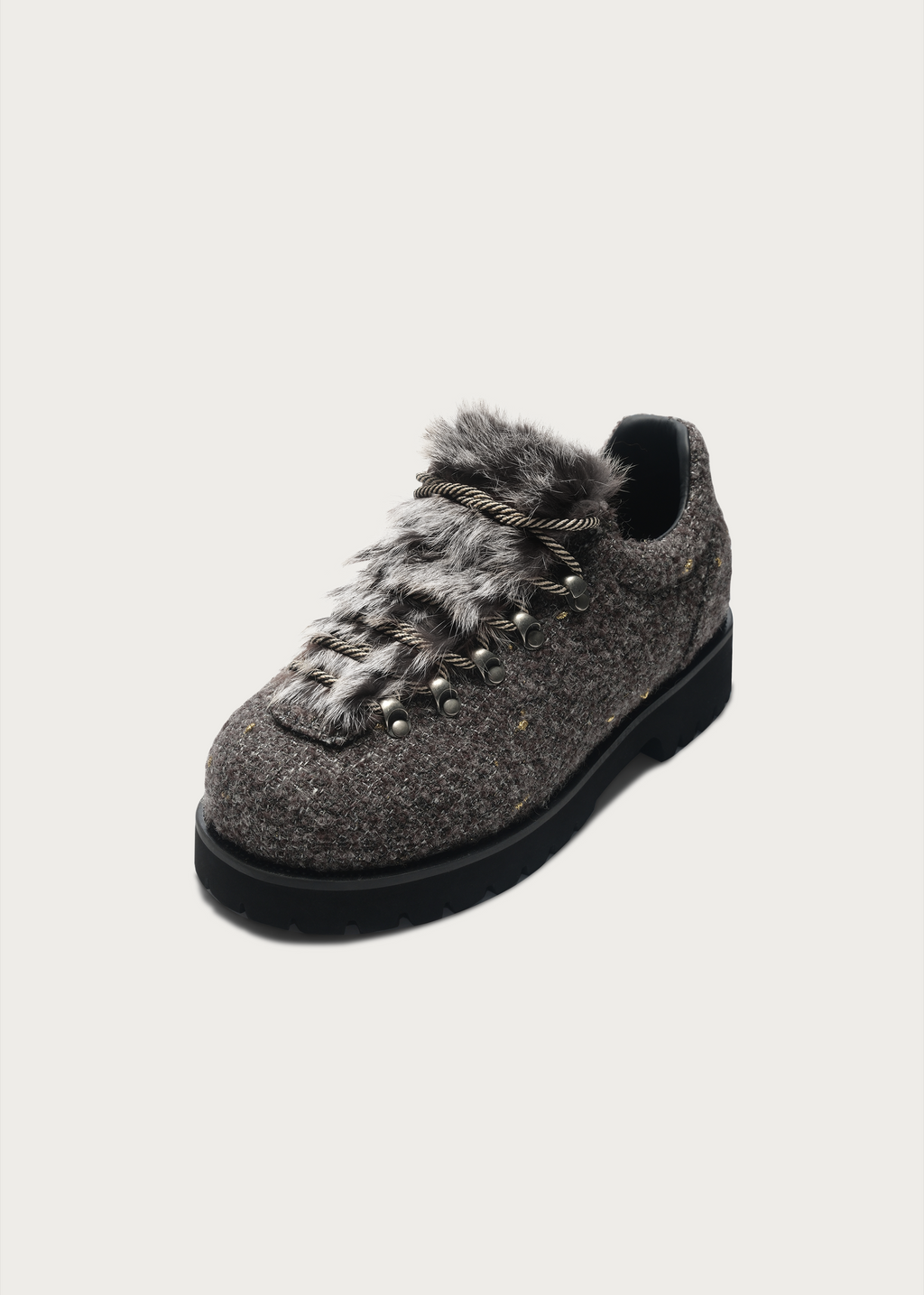 Rover Outdoor-Inspired Wool Sneakers Gray
