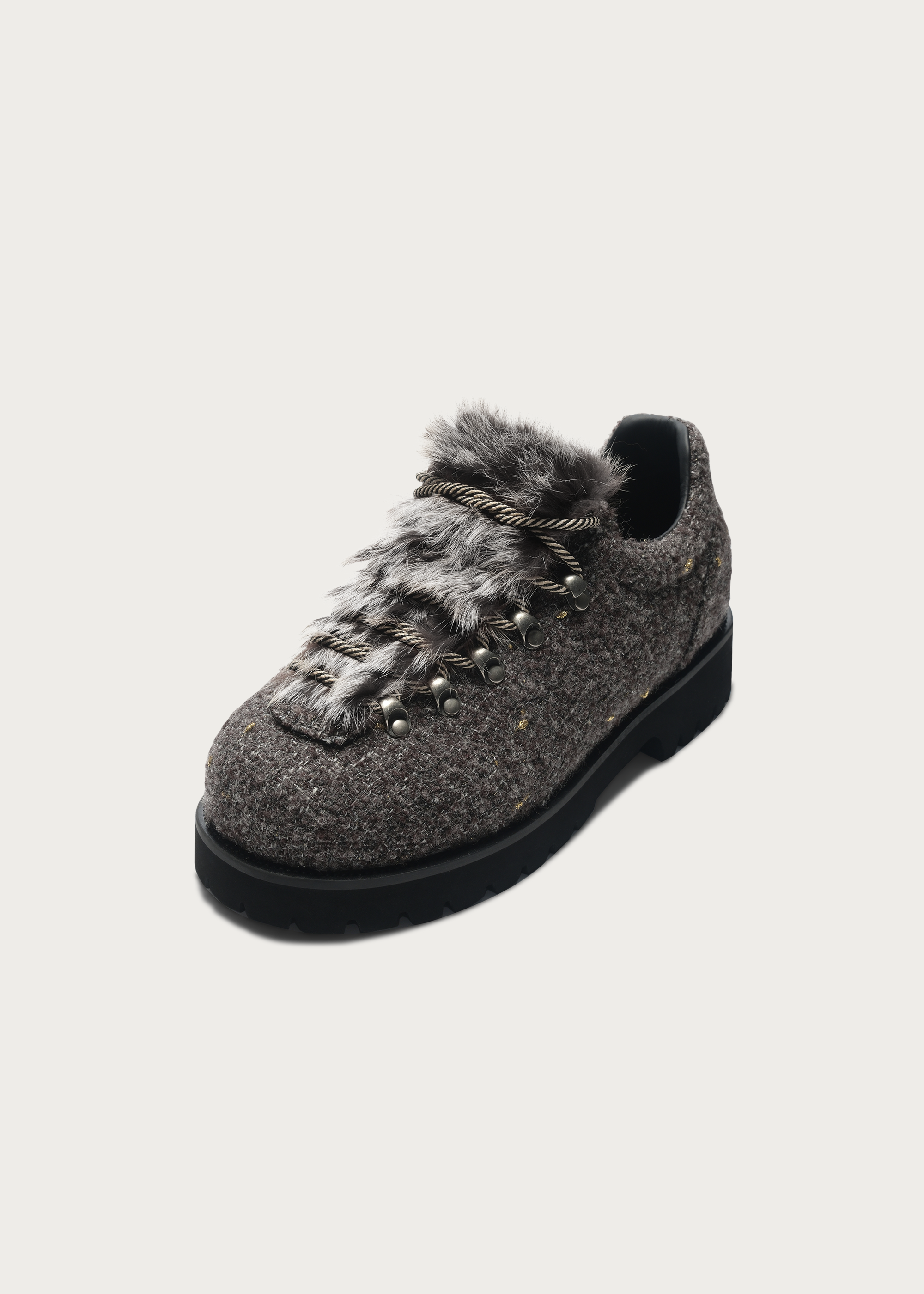 Rover Outdoor-Inspired Wool Sneakers Gray