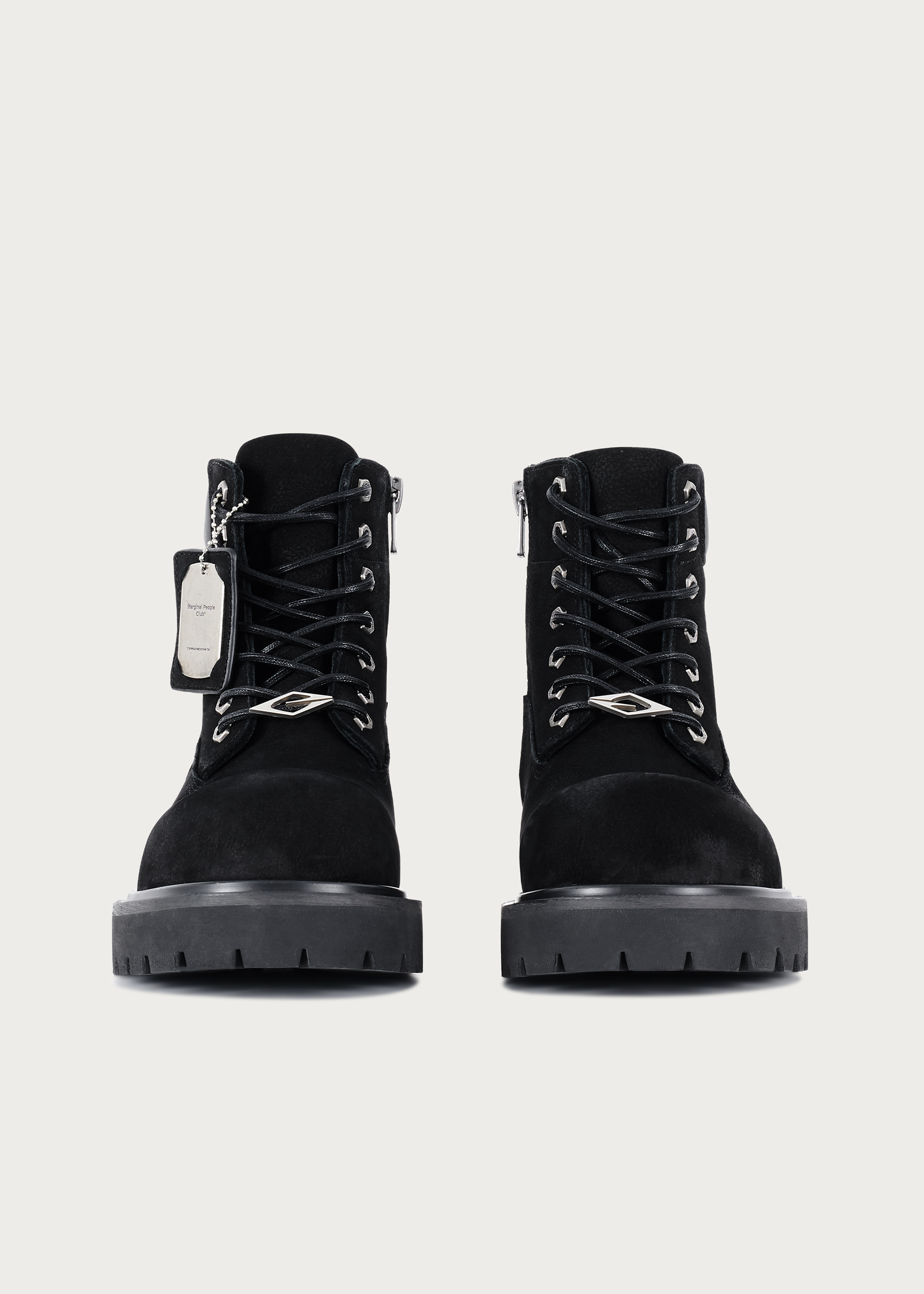 Workwear Cowhide boots Black