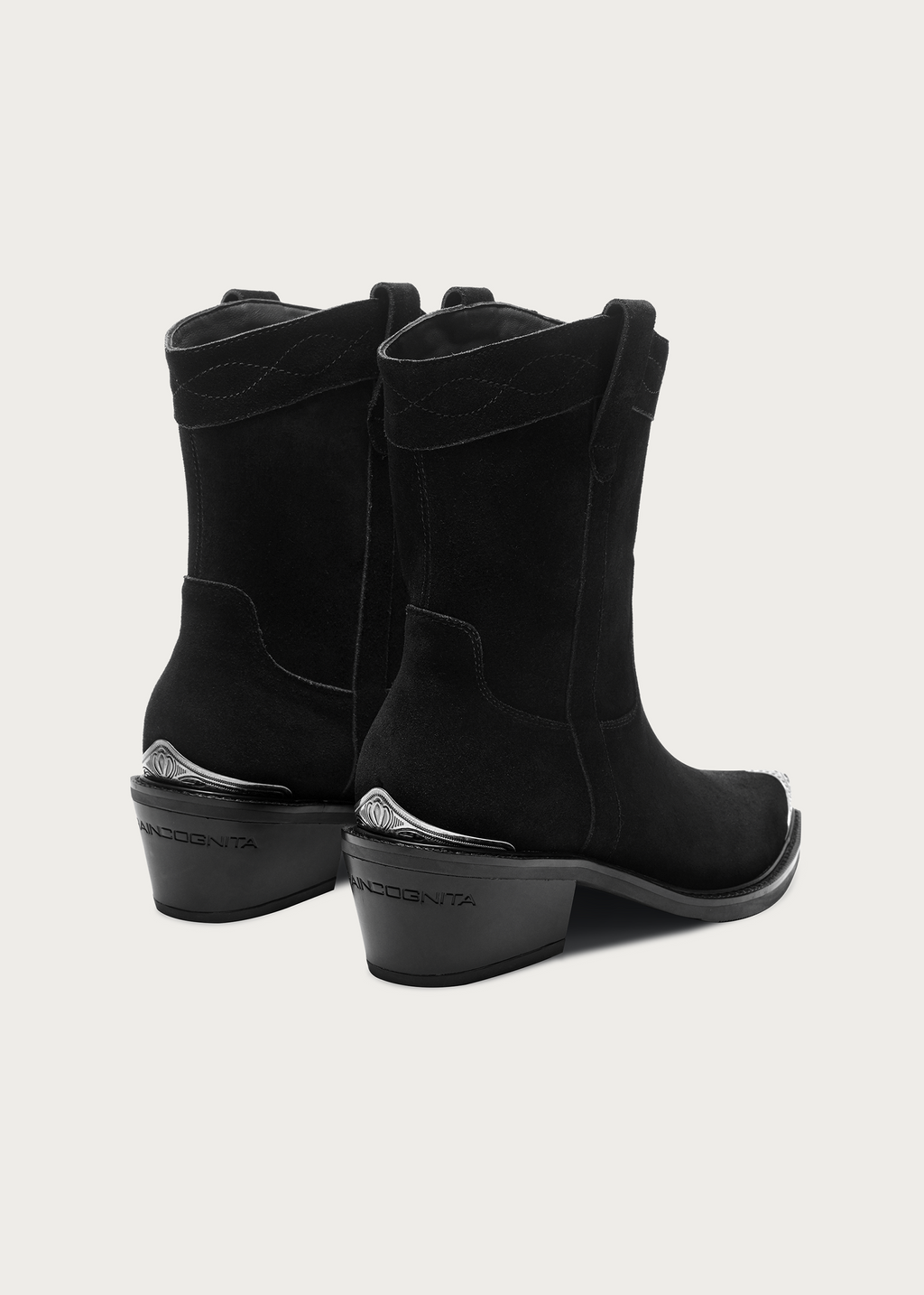 Western Cowboy-Style Ankle Boots