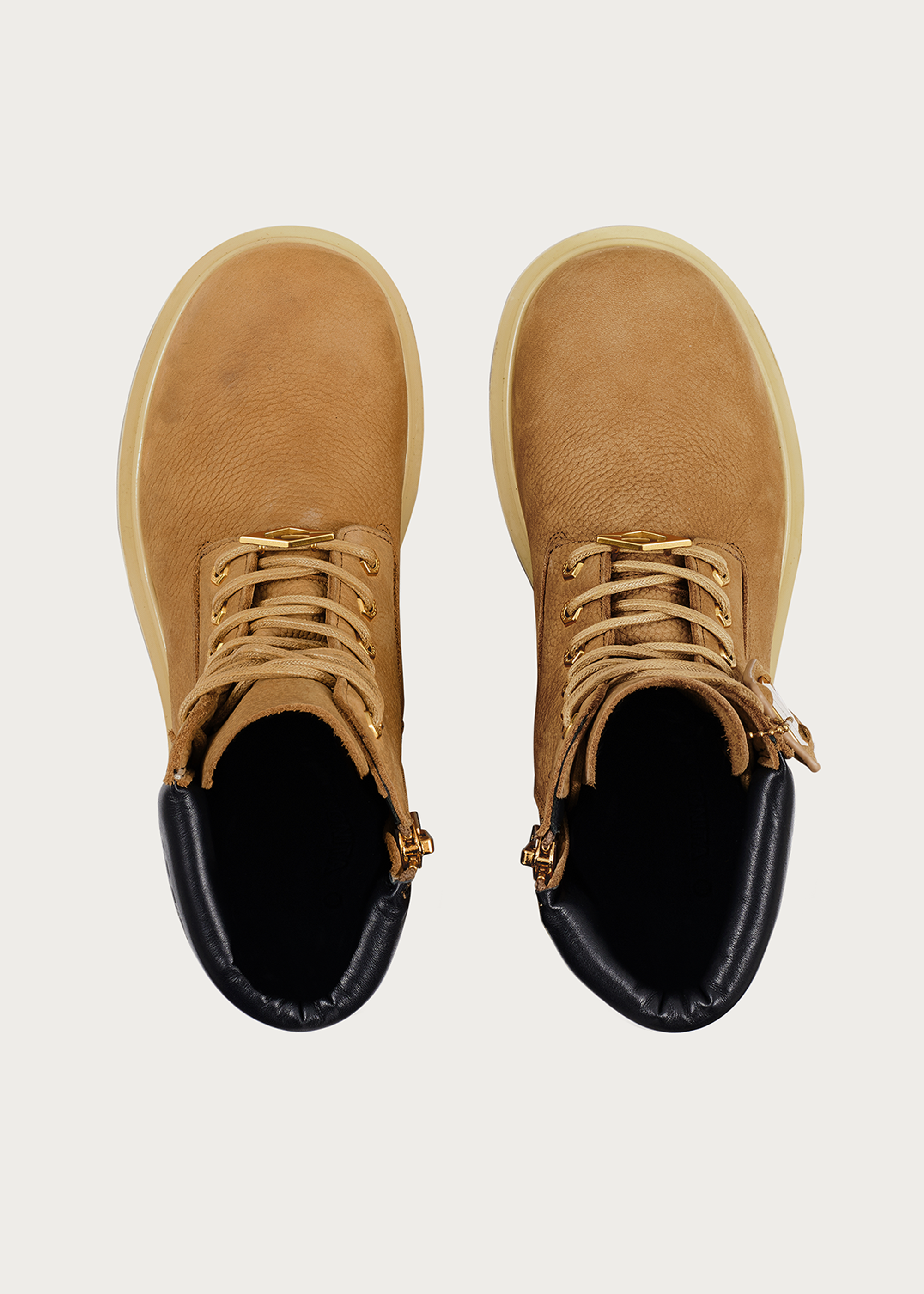 Workwear Cowhide boots Khaki