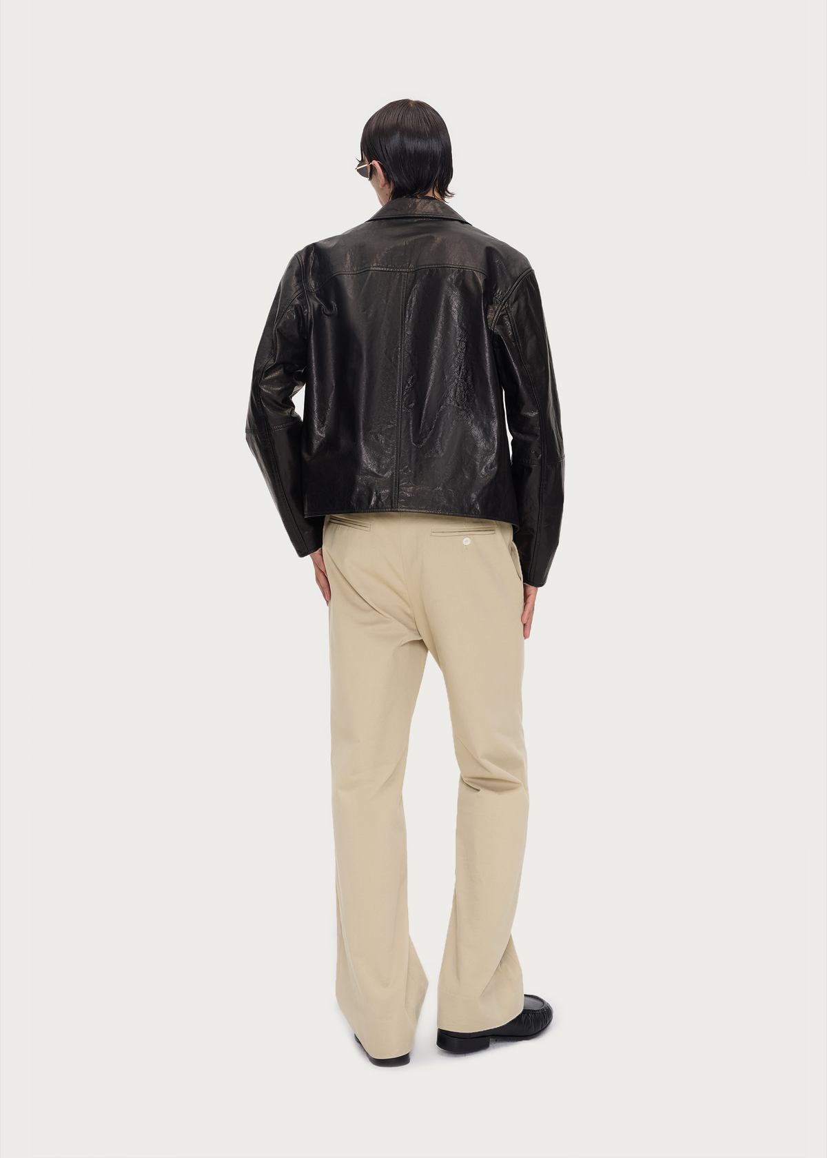 Genuine Leather Short Jacket