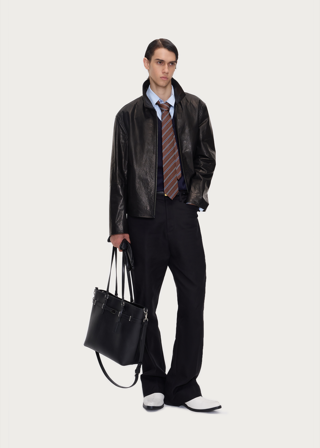Genuine Leather Short Jacket