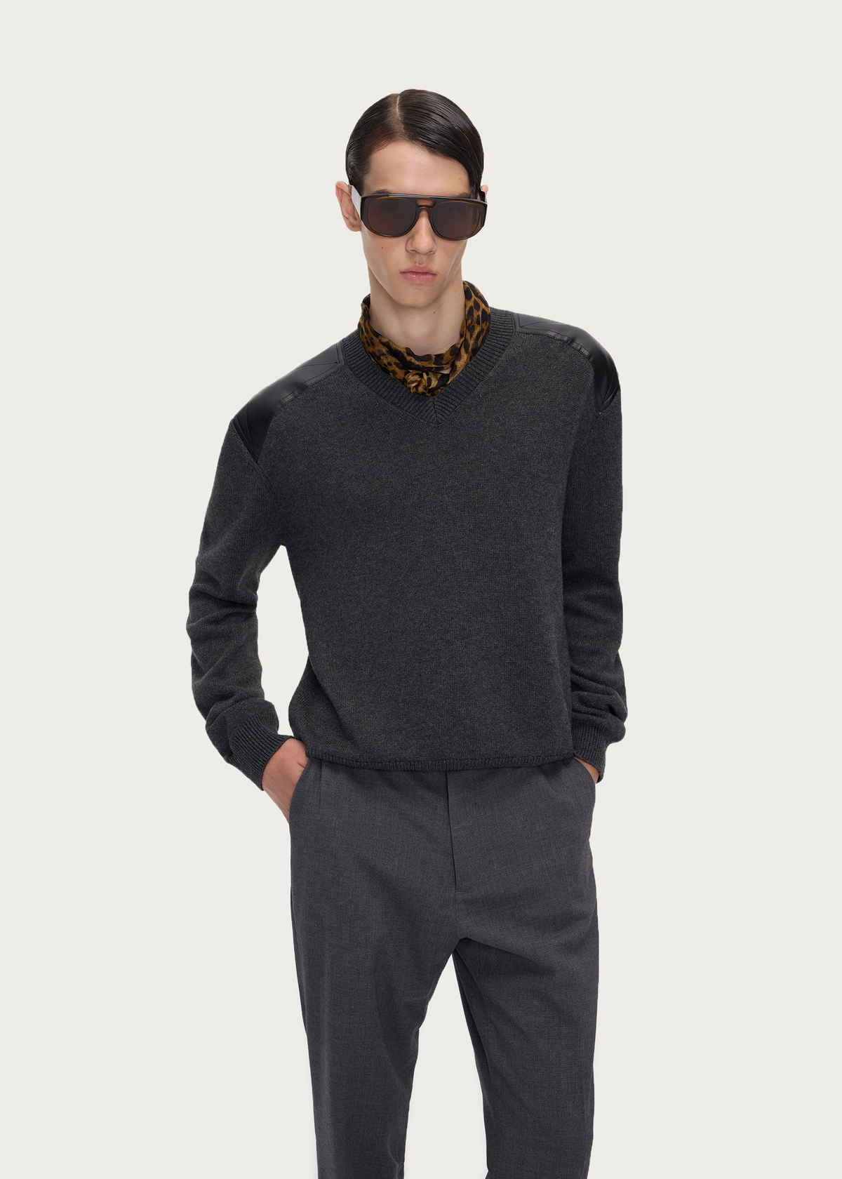 Merino Wool V-Neck Sweater