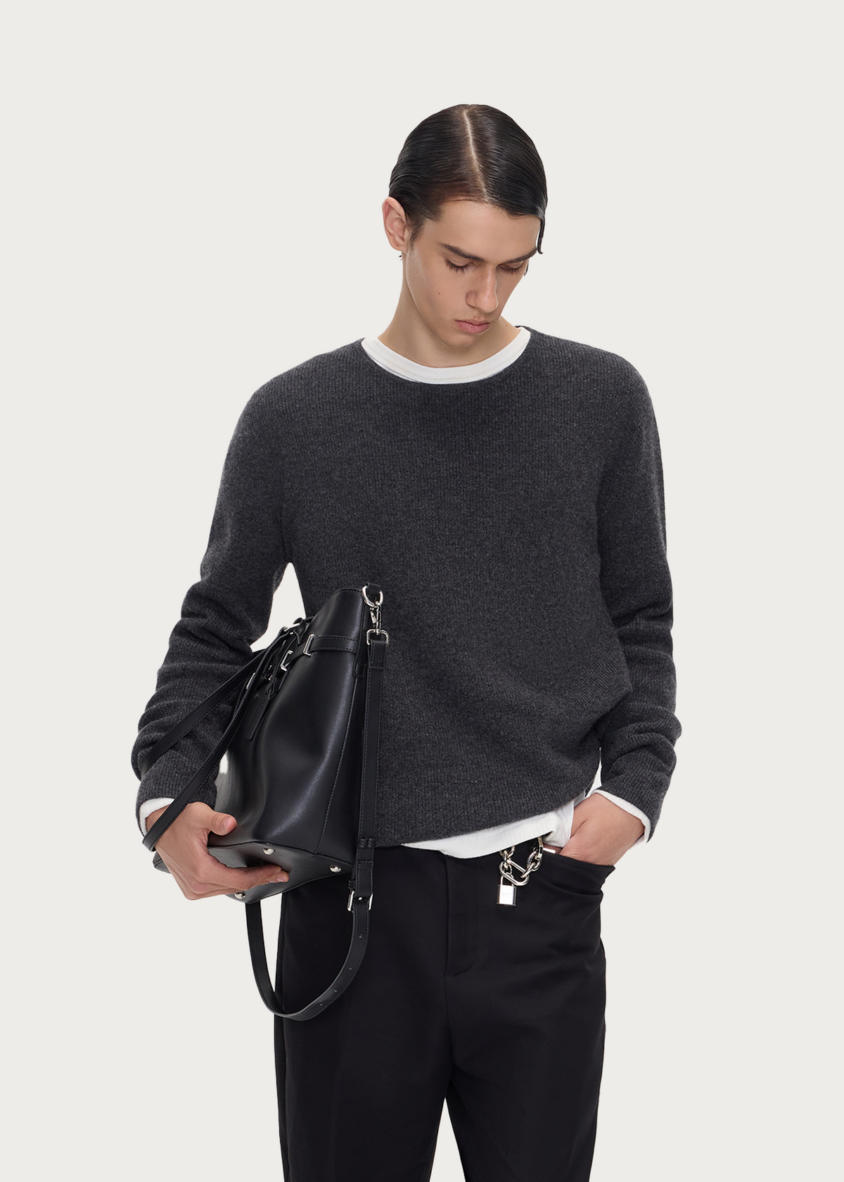 100% Wool Crewneck Sweater