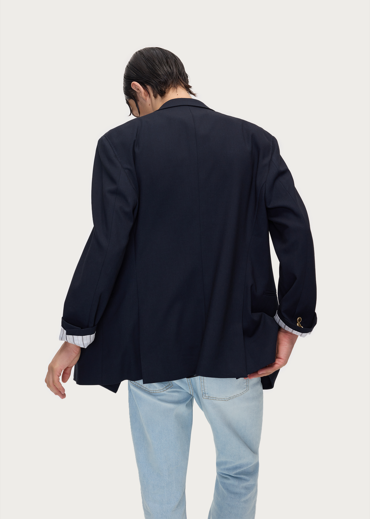 Double-Breasted Tailored Blazer