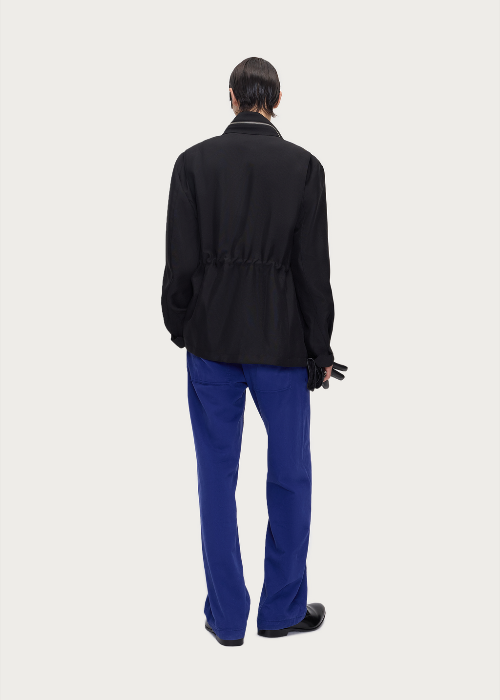 Multi-Pocket Stand-Collar Jacket