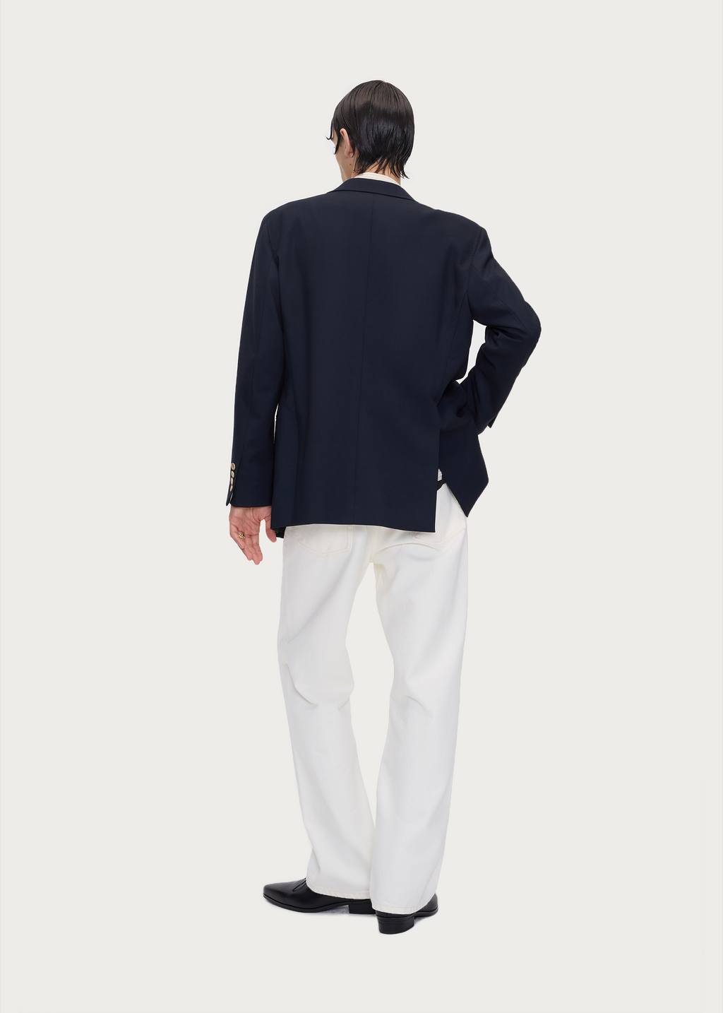 Double-Breasted Tailored Blazer
