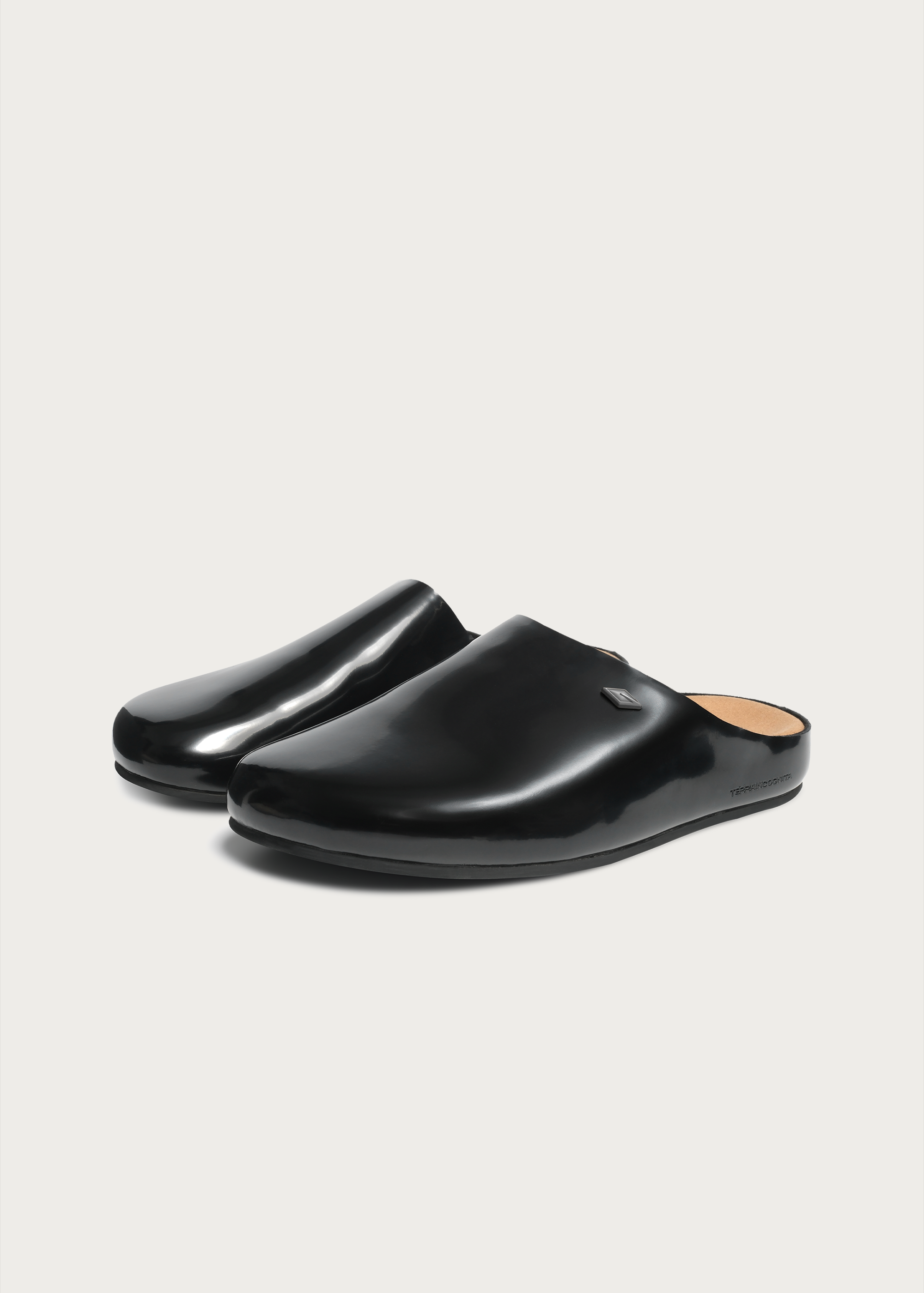 Clogs"Star emblem3.0"Glossy-black