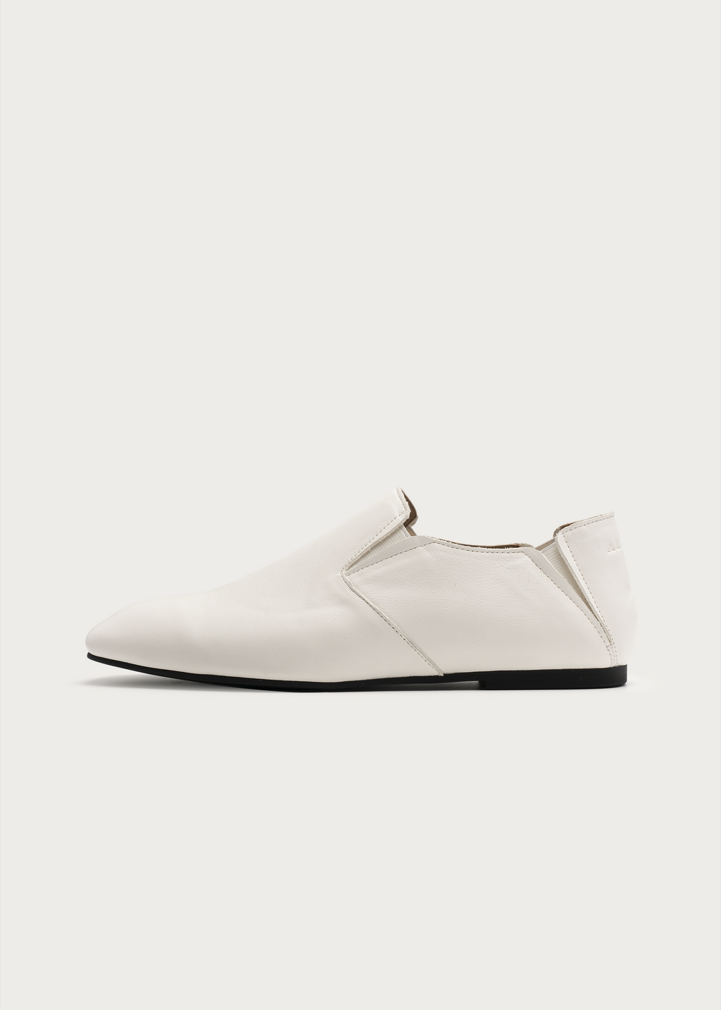Nomad Slip-On Leather Loafers White