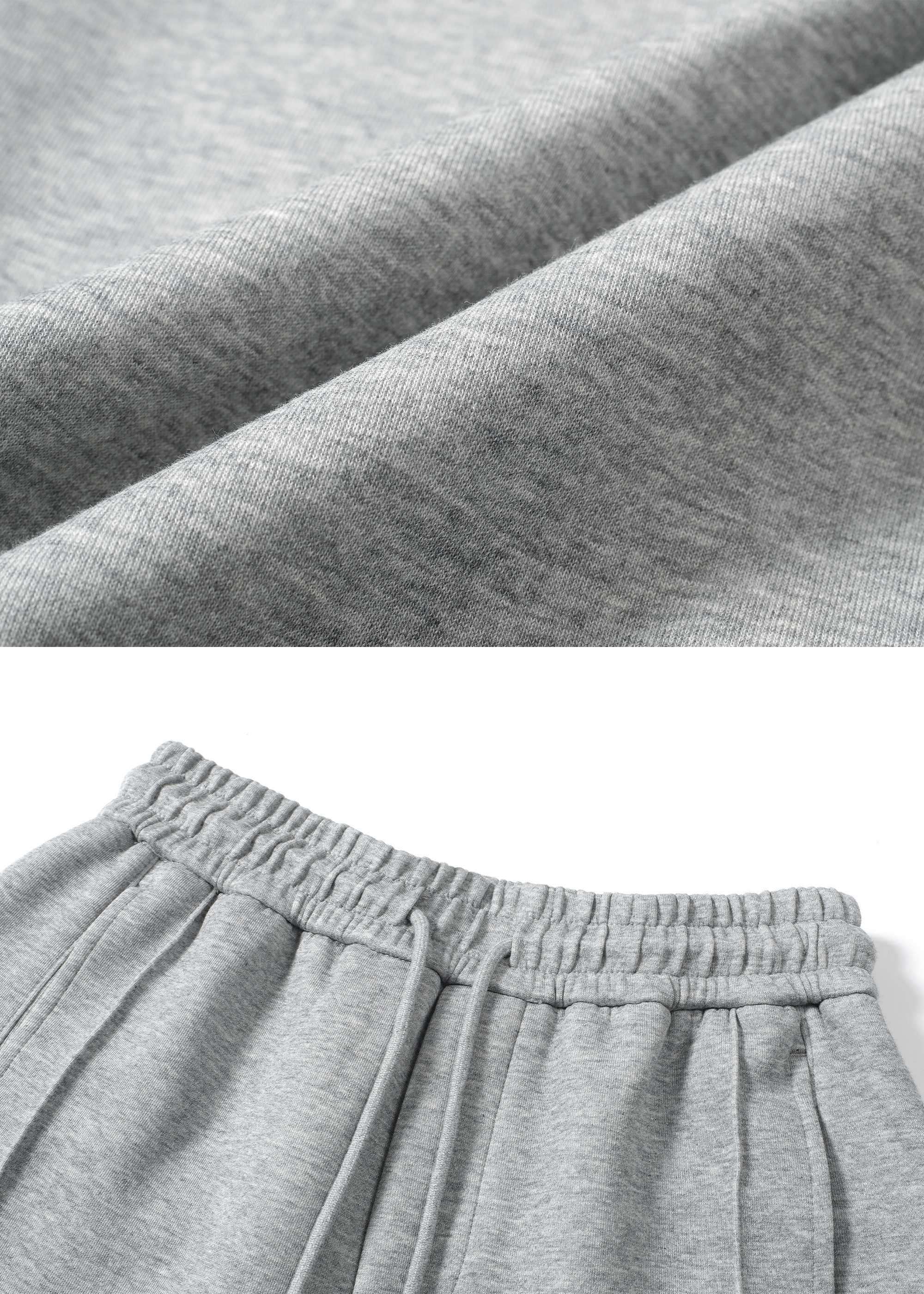 3D-Cut Casual Sweatpants Grey
