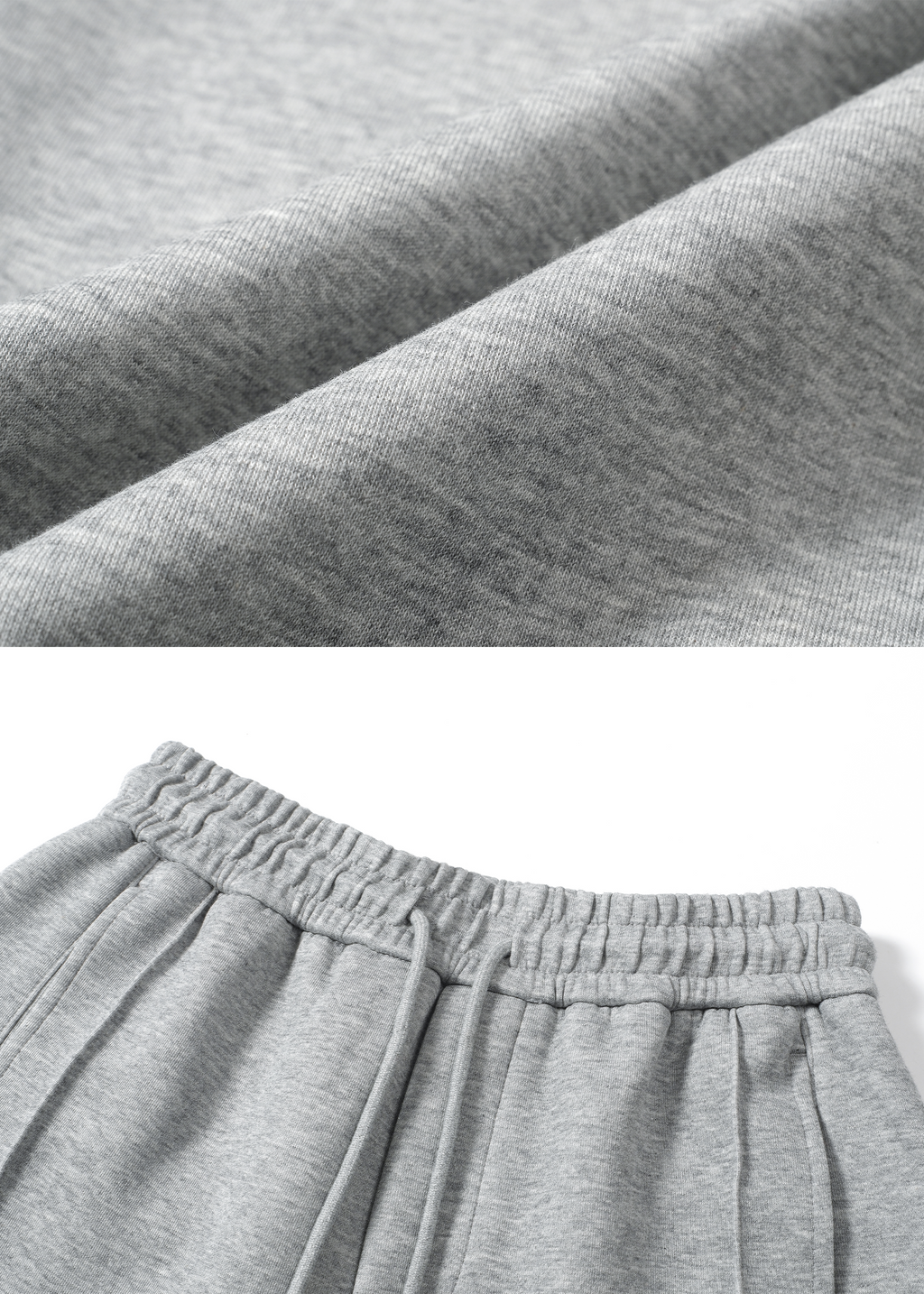 3D-Cut Casual Sweatpants Grey