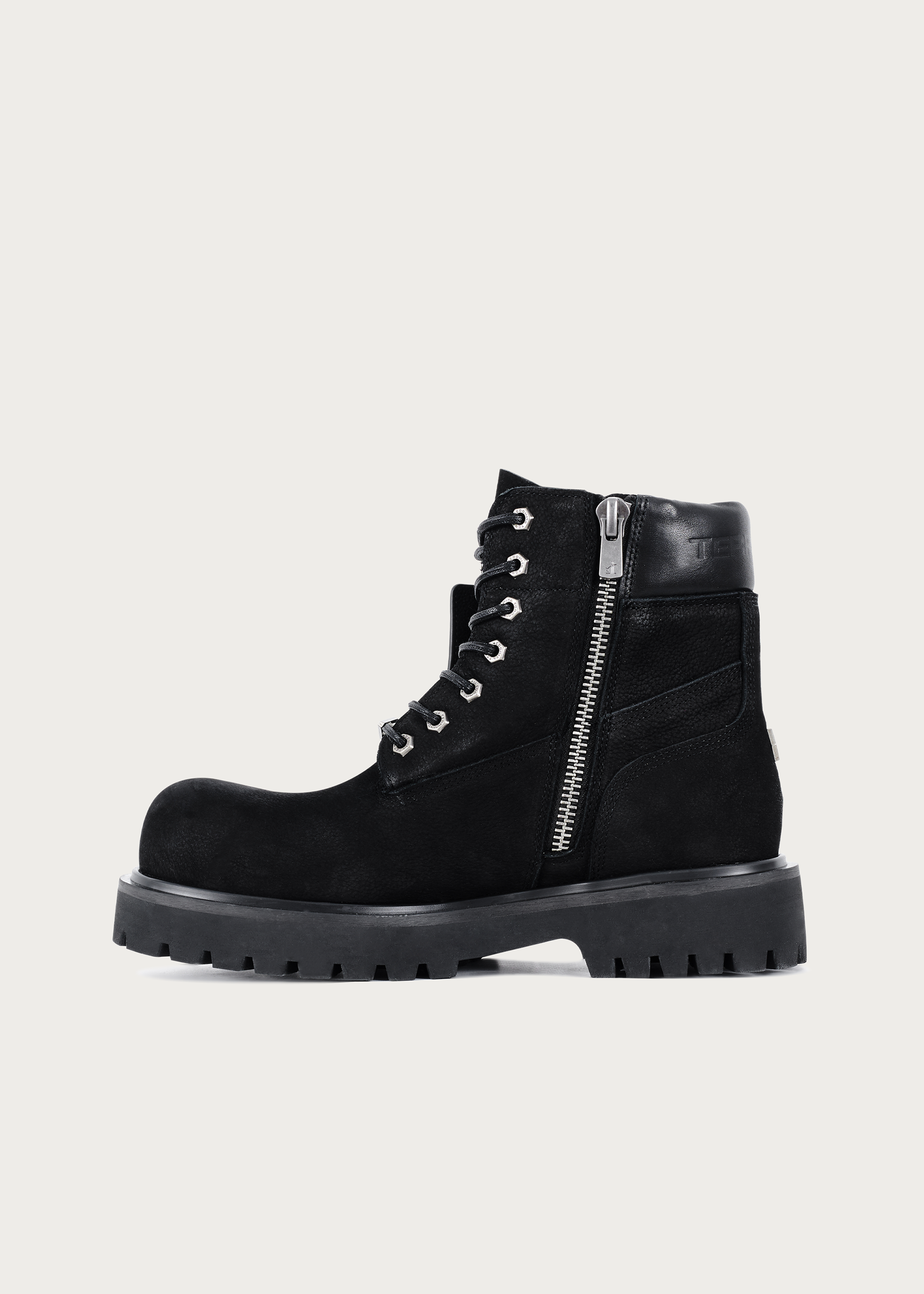 Workwear Cowhide boots Black
