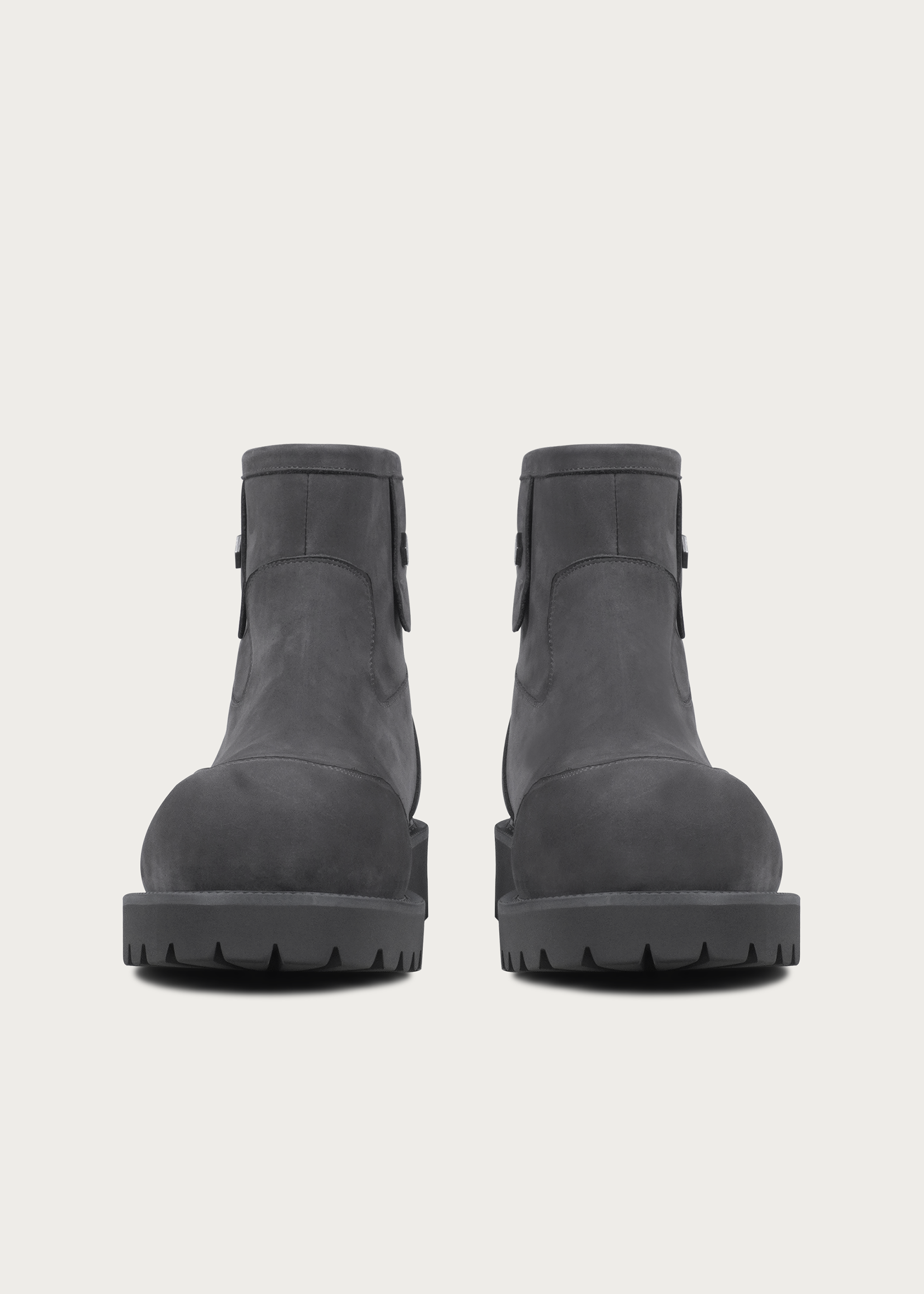 Snow boots Fleece Mid-top Misty gray
