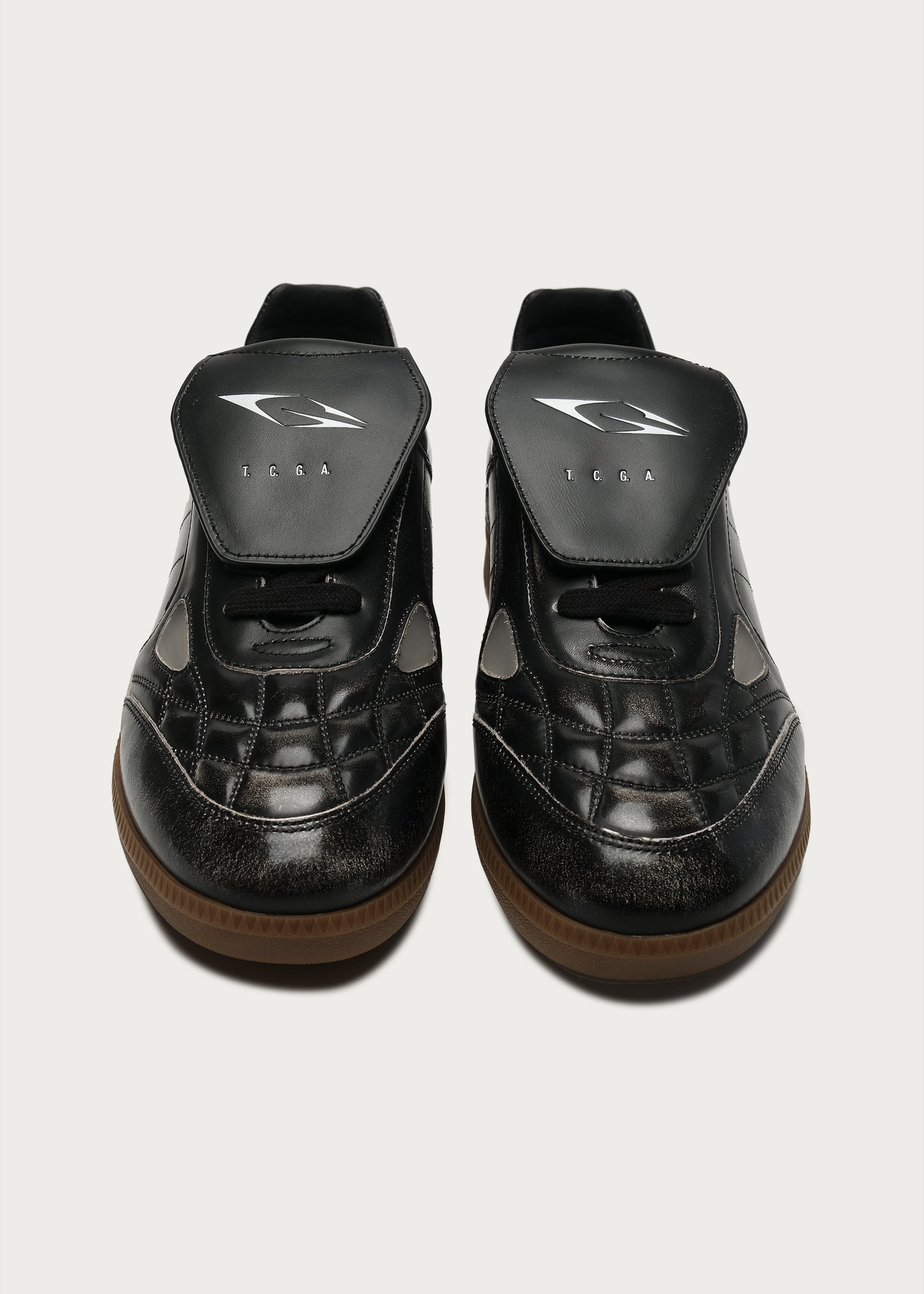 Ramble Sneakers Textured Distressed black