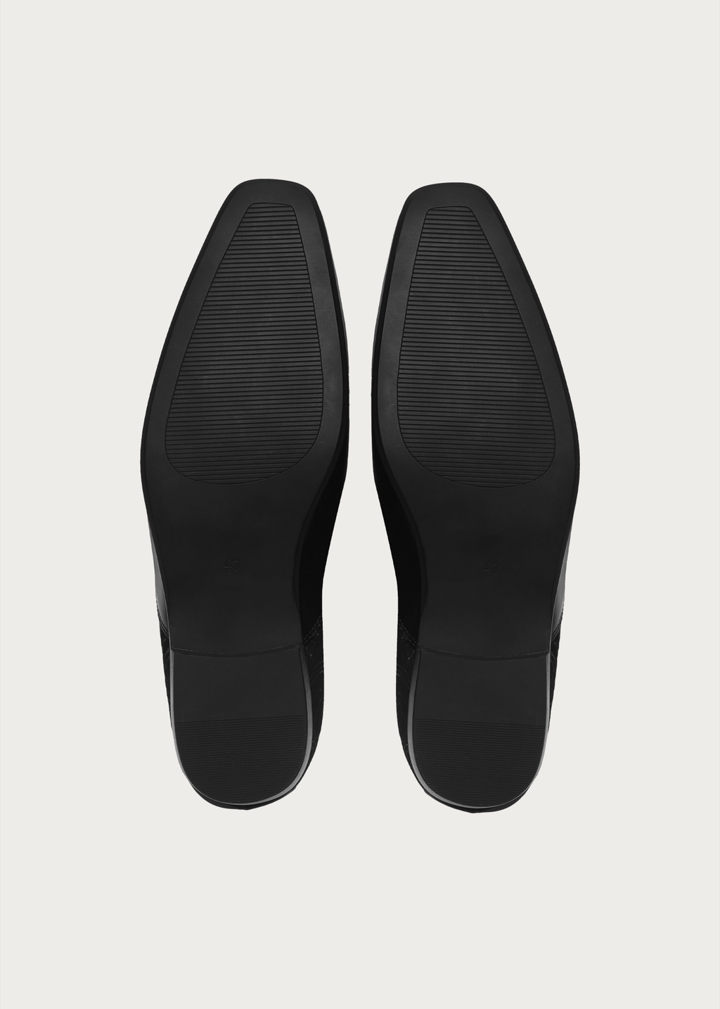 Flora Flower-Patterned Pointed Mules Black